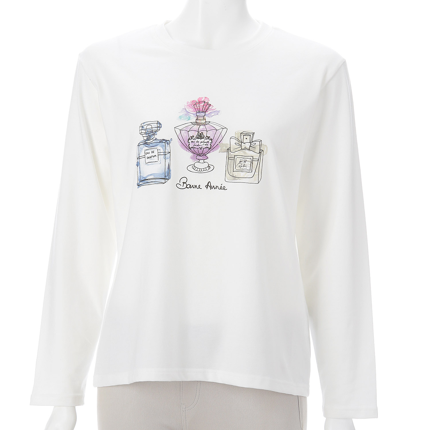 klin klin 香水柄プルオーバー