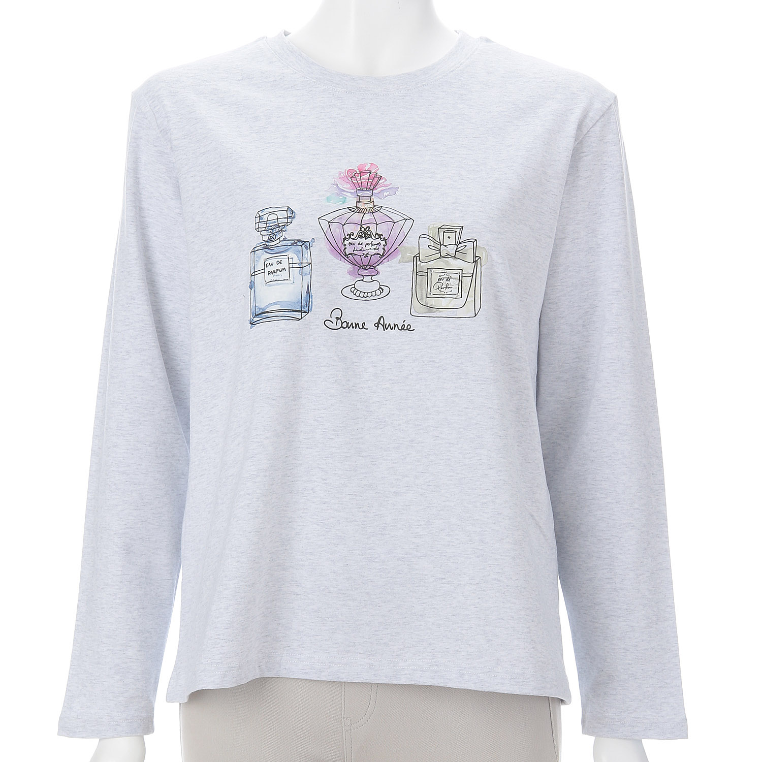 klin klin 香水柄プルオーバー - 画像1