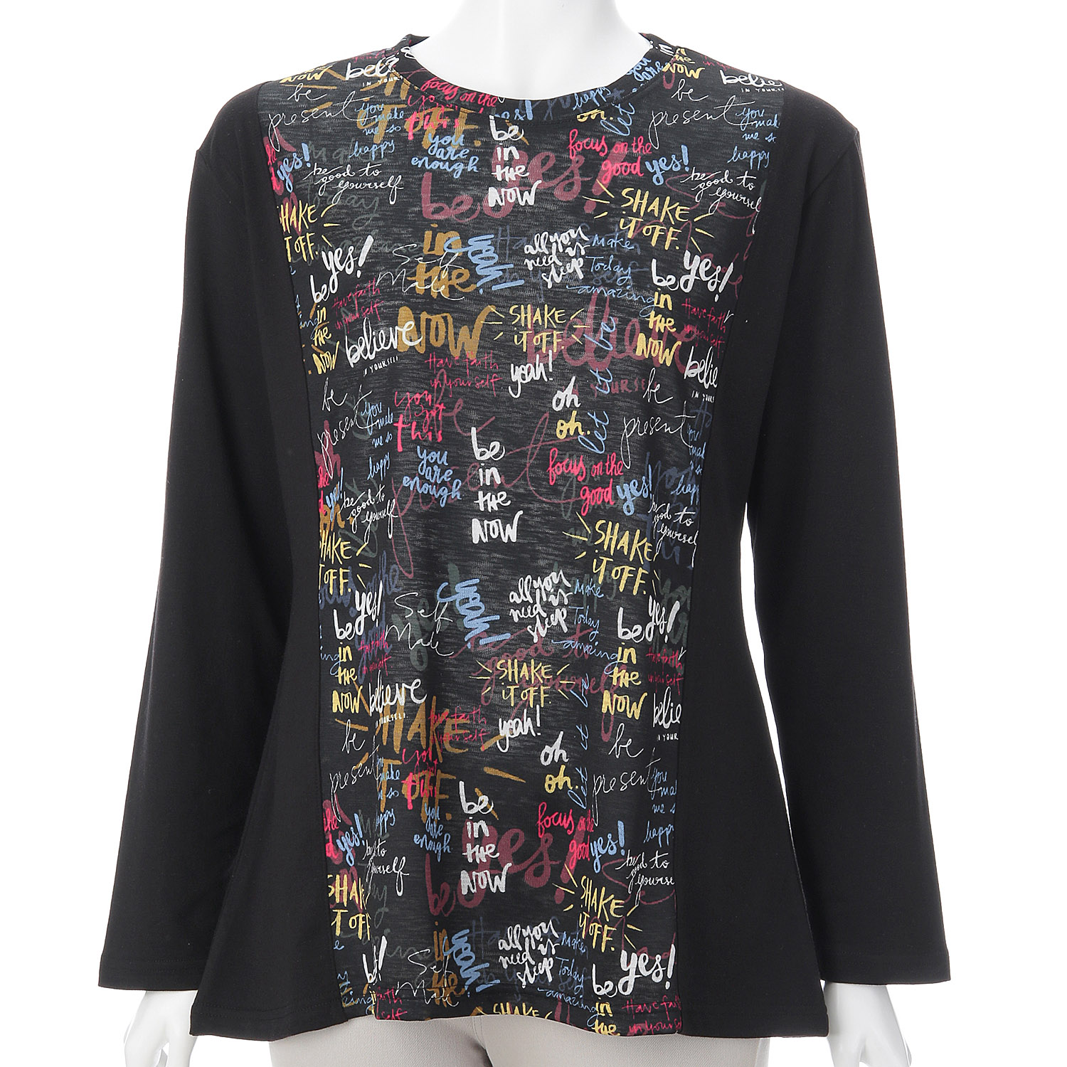 klin klin 英字柄チュニック - 画像4