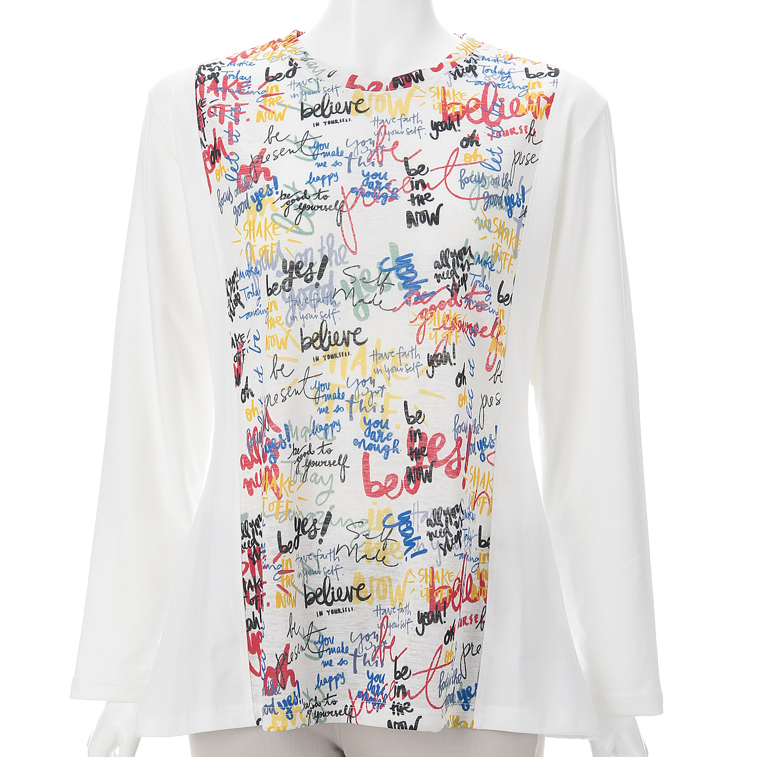 klin klin 英字柄チュニック - 画像1