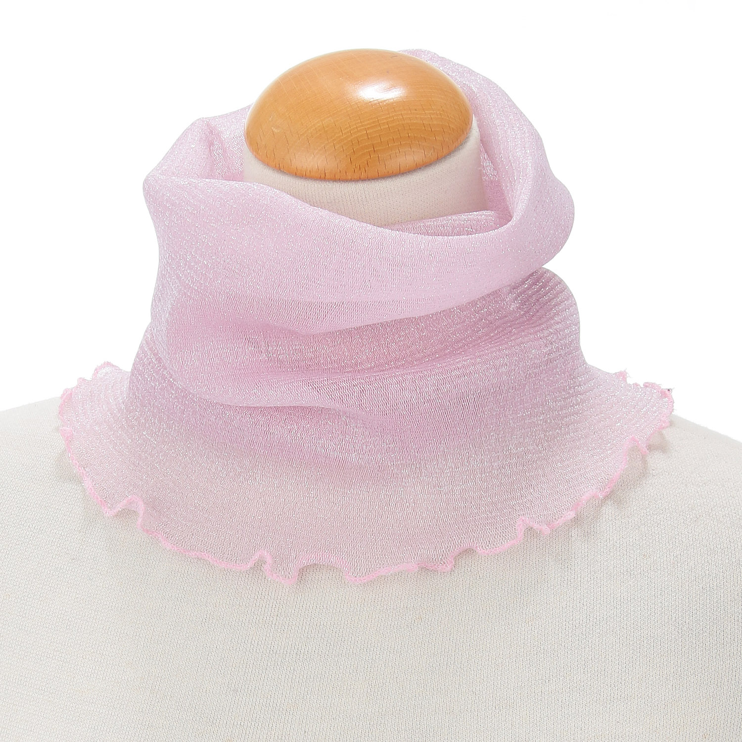 ポリエステルロングネックカバー 無地 - 画像1