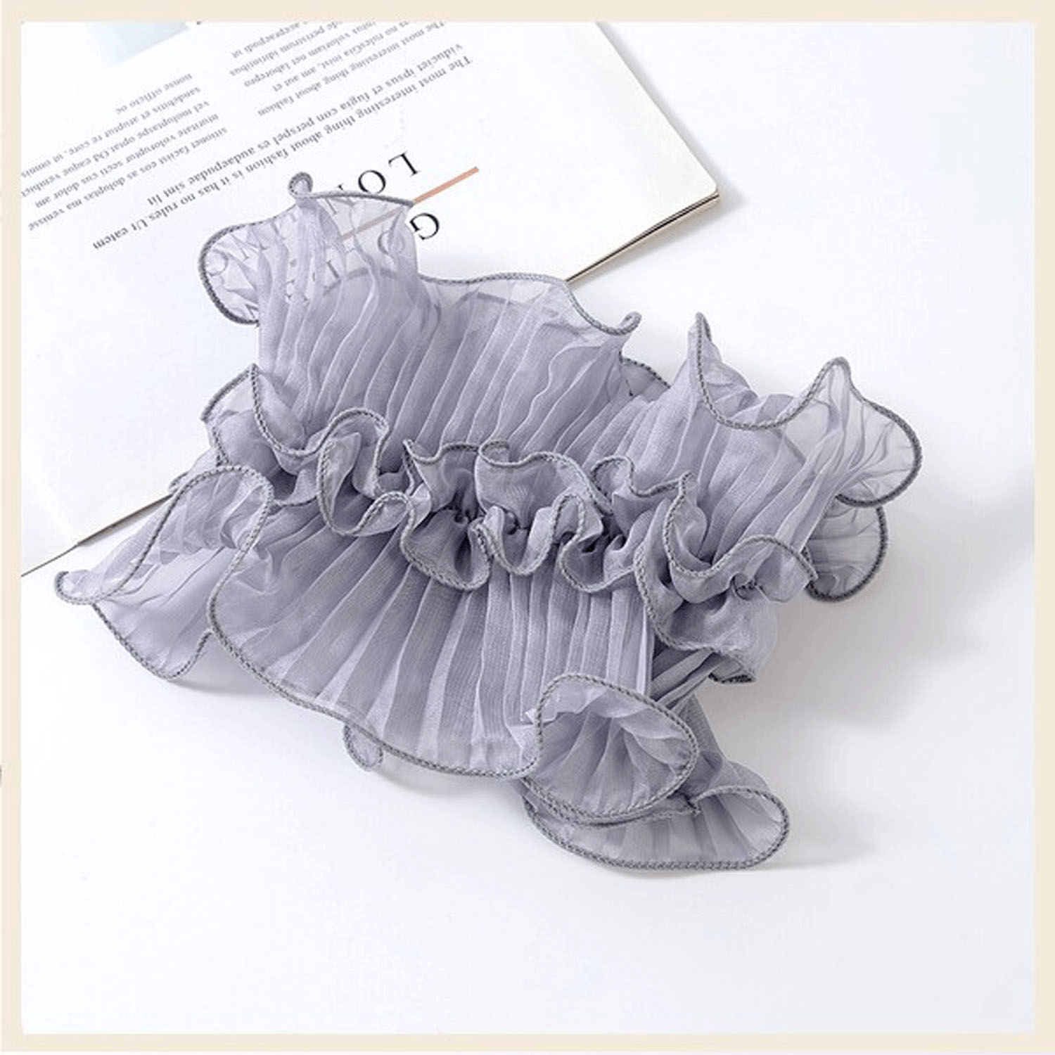 フリルネックカバー - 画像4