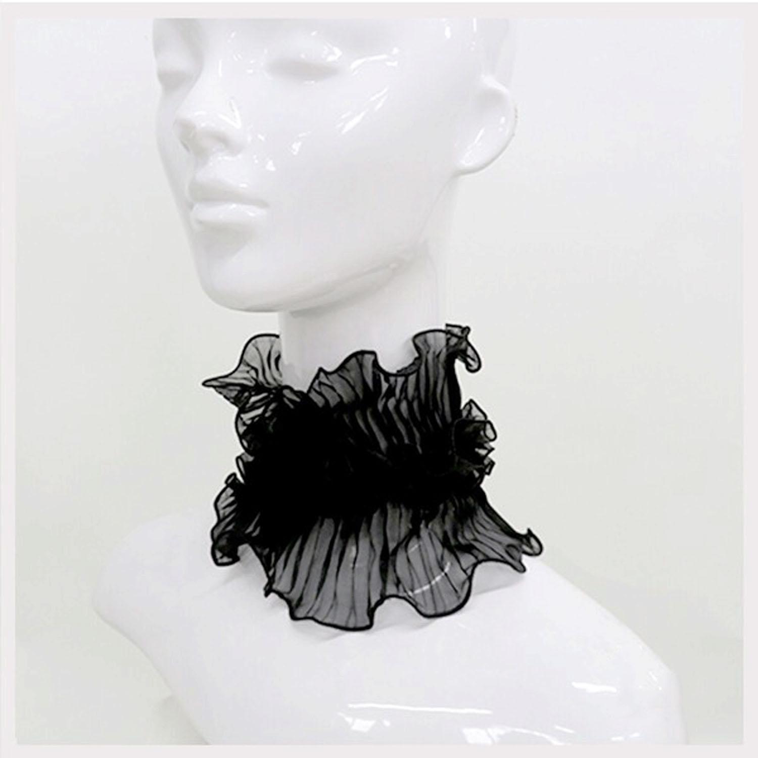 フリルネックカバー