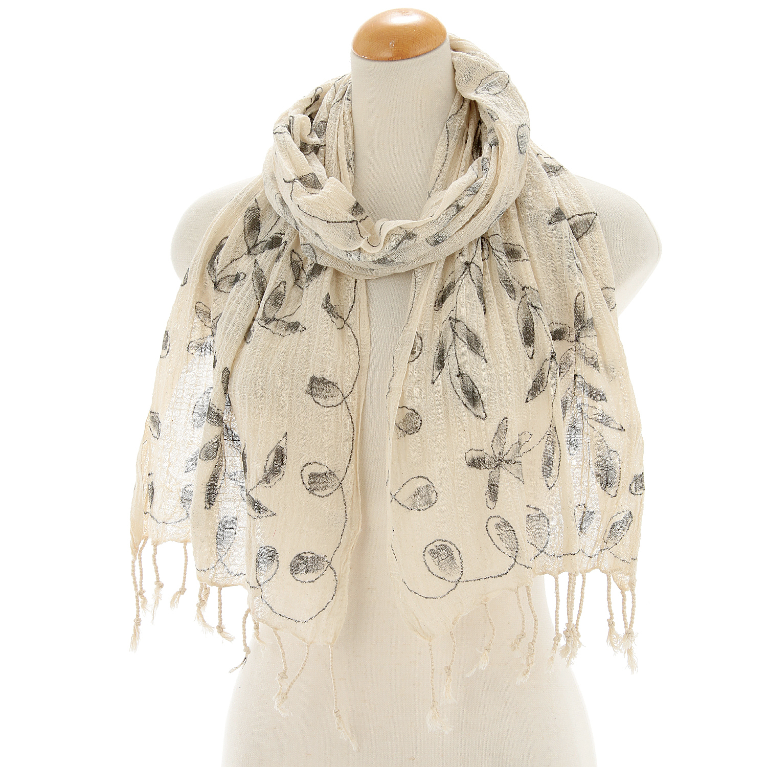 インド製 手書き風ストール - 画像12