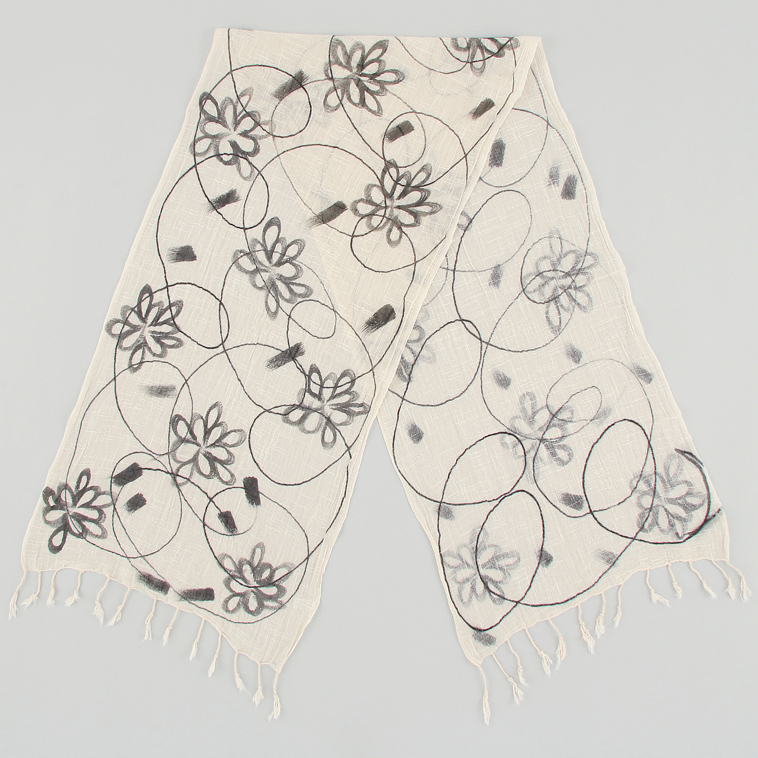 インド製 手書き風ストール - 画像15