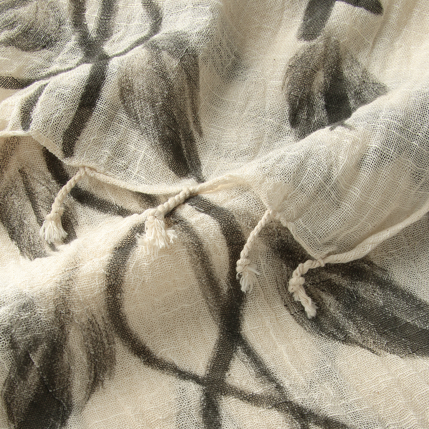 インド製 手書き風ストール - 画像3