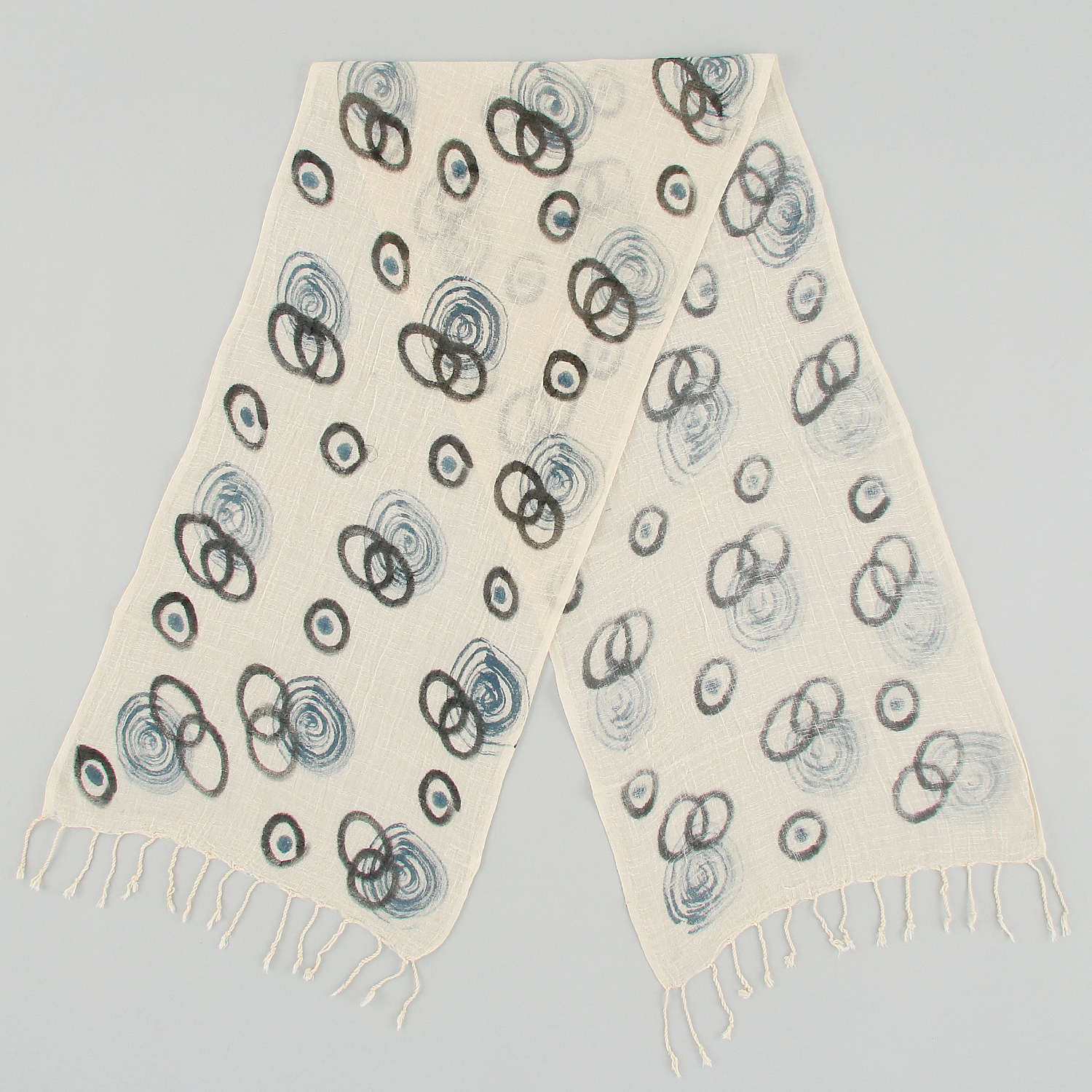 インド製 手書き風ストール - 画像21