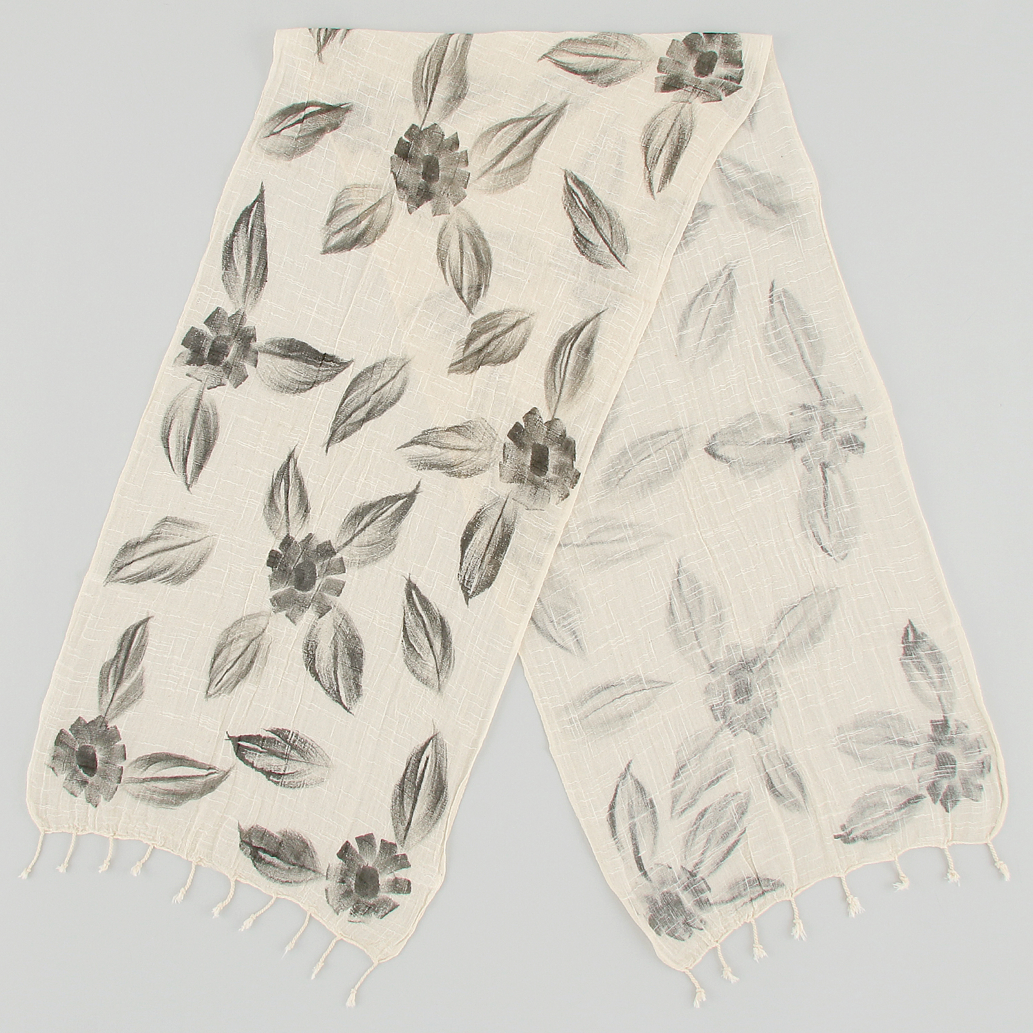 インド製 手書き風ストール - 画像5