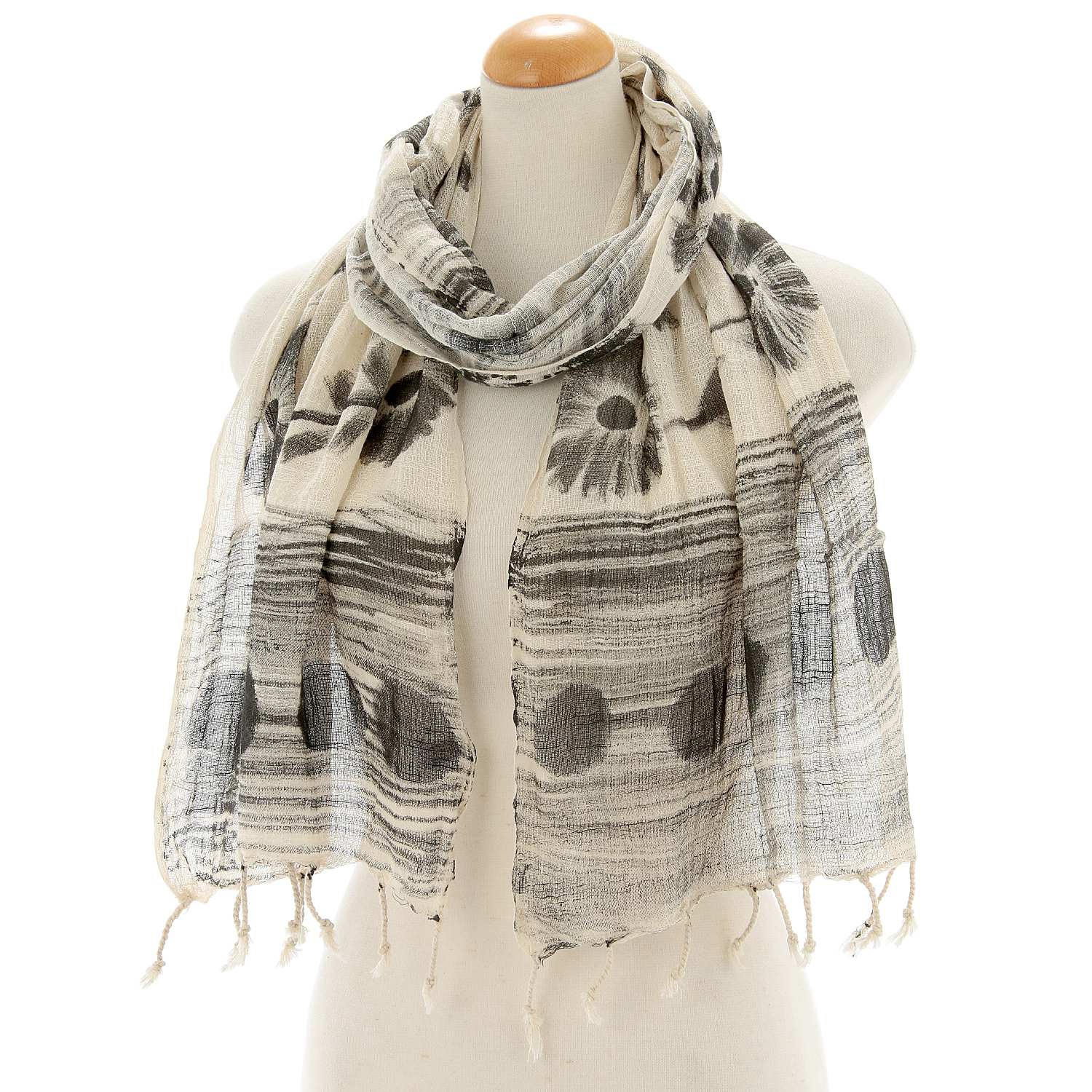 インド製 手書き風ストール - 画像8