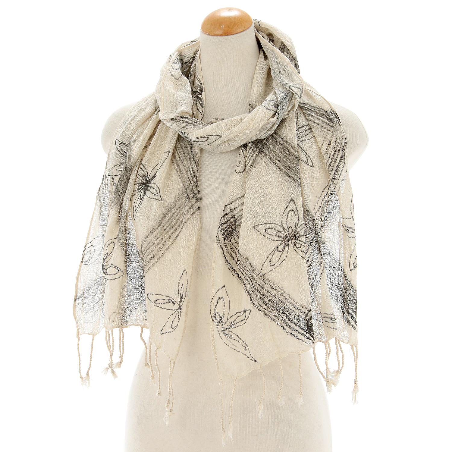 インド製 手書き風ストール - 画像10