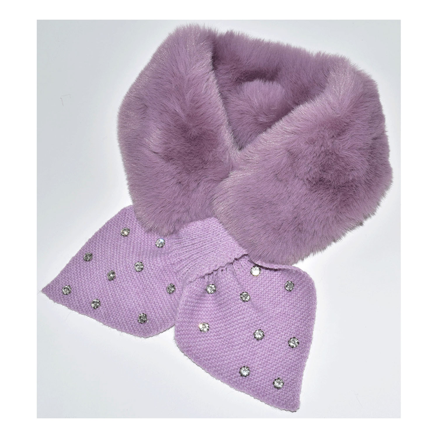 ビジューニット＆ファーティペット