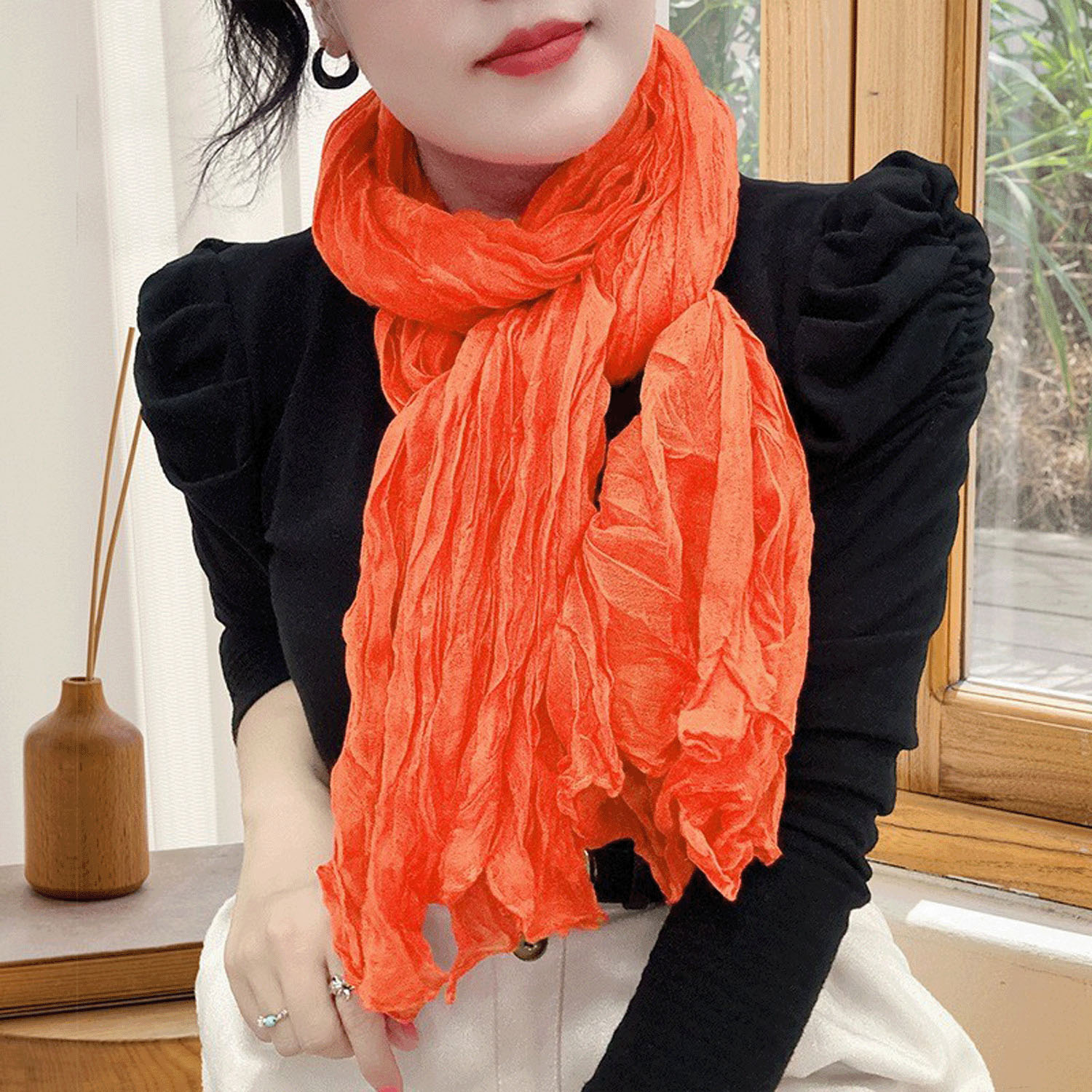 クシュクシュカラーストール - 画像7