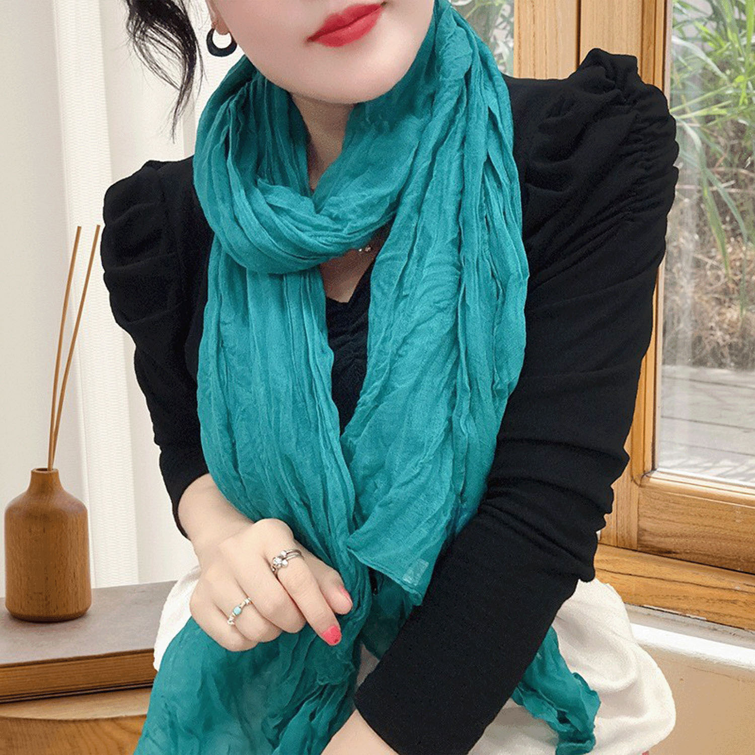 クシュクシュカラーストール - 画像10