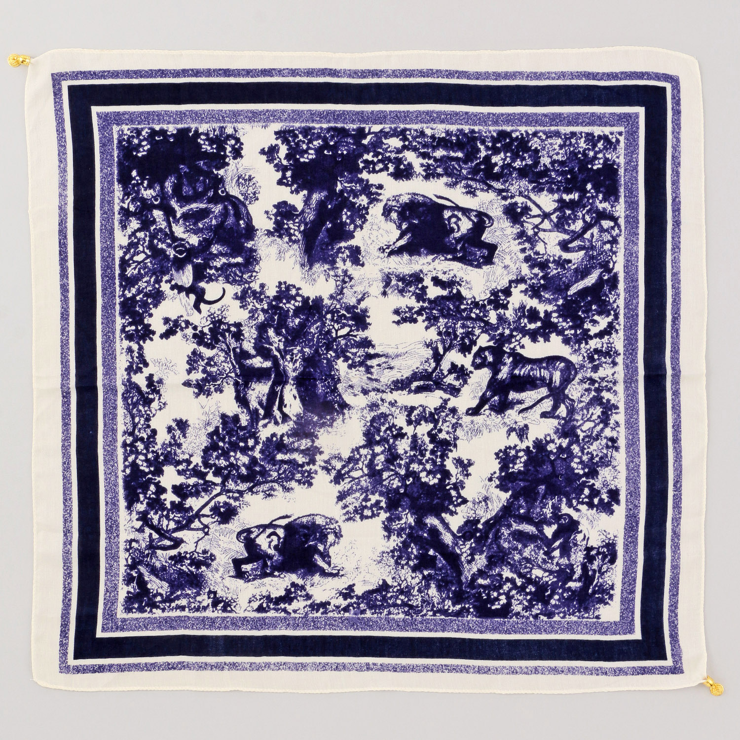 マグネットスカーフ マルチプリント ゴールド金具 - 画像13