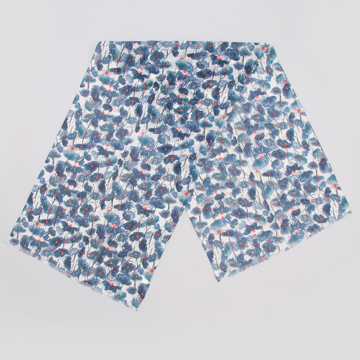 インド製 コットンプリントストール - 画像2