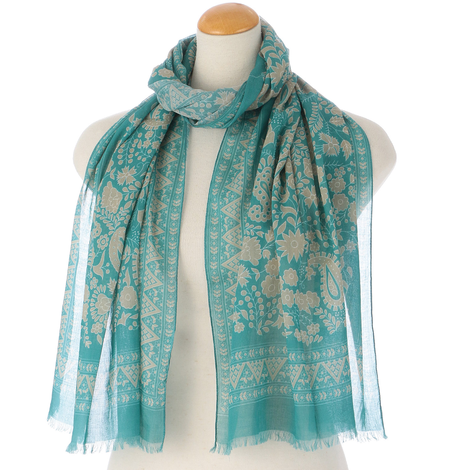 インド製 オリエンタルストール - 画像1