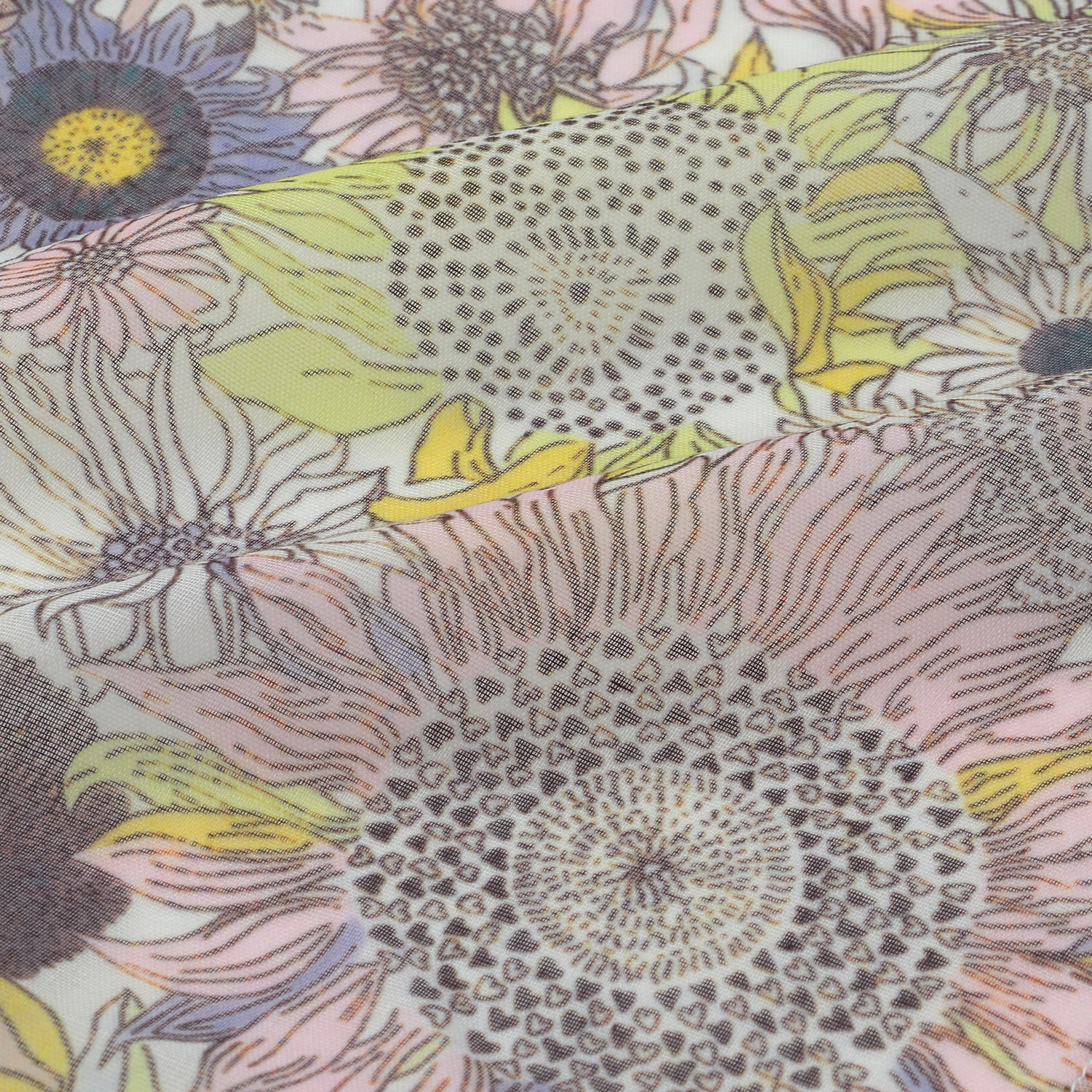 ヒマワリ剣先ストール - 画像5