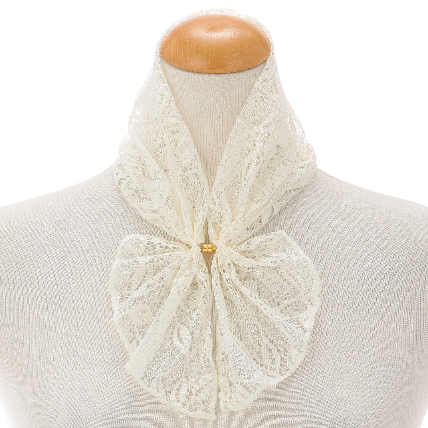 マグネット付きレーススカーフ - 画像2