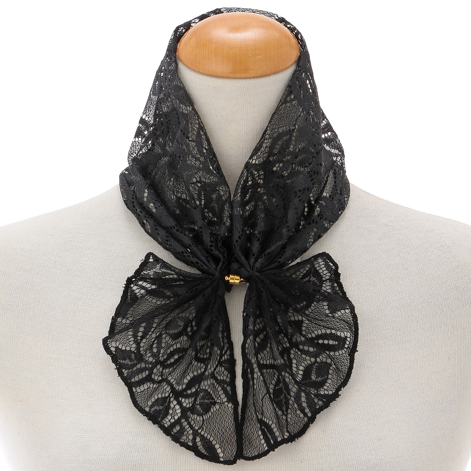 マグネット付きレーススカーフ - 画像1