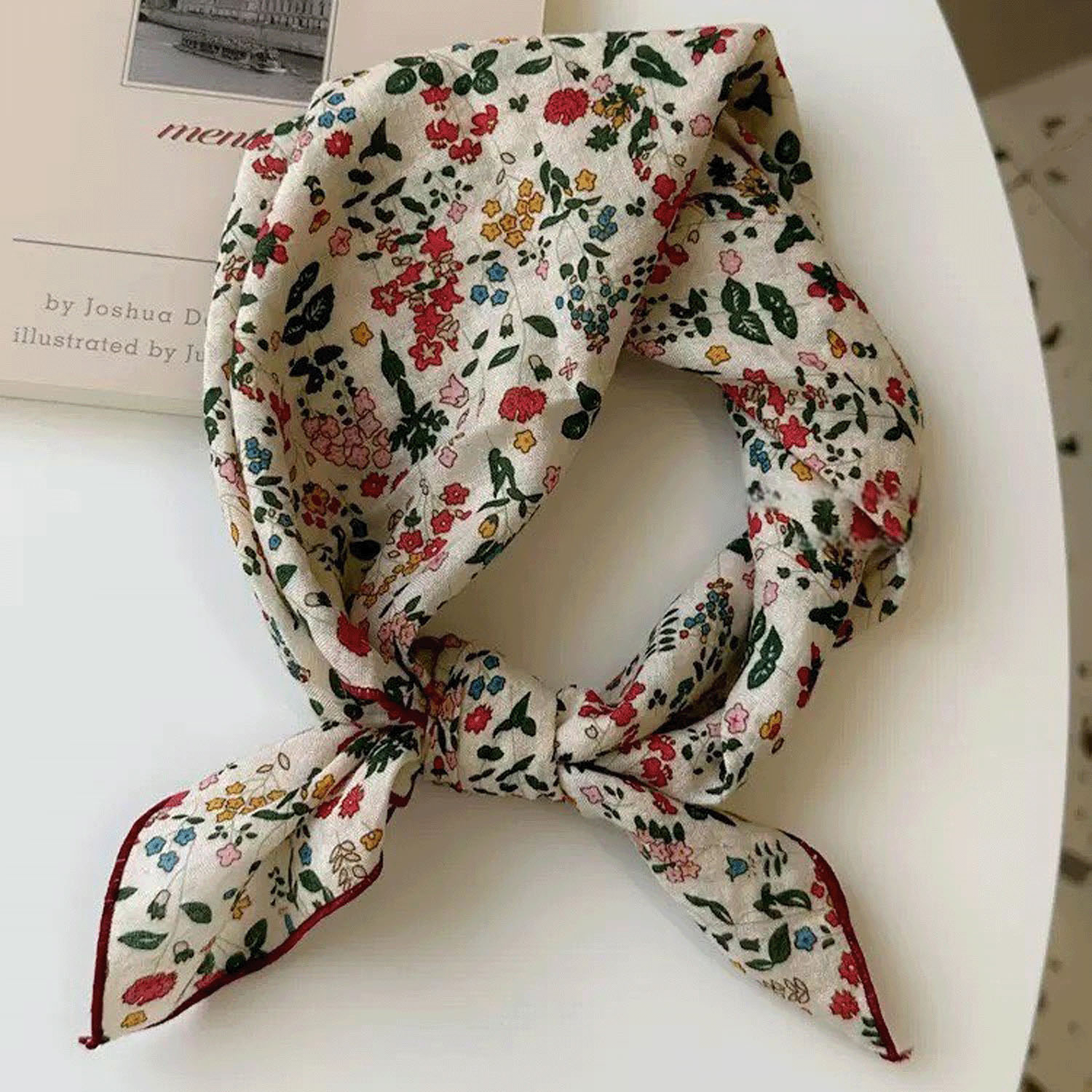 ポリエステルプチスカーフ 55×55 - 画像3