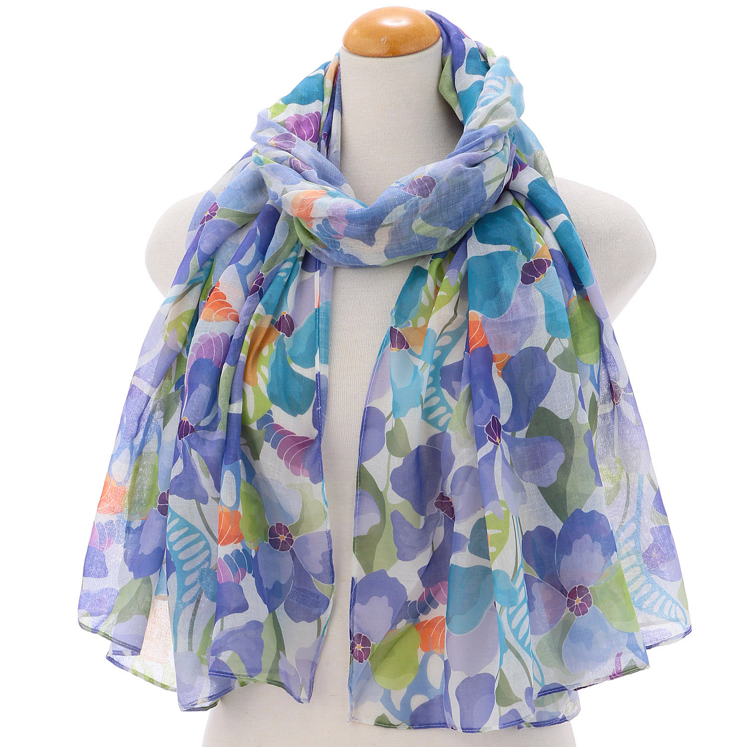 花柄プリントストール - 画像11