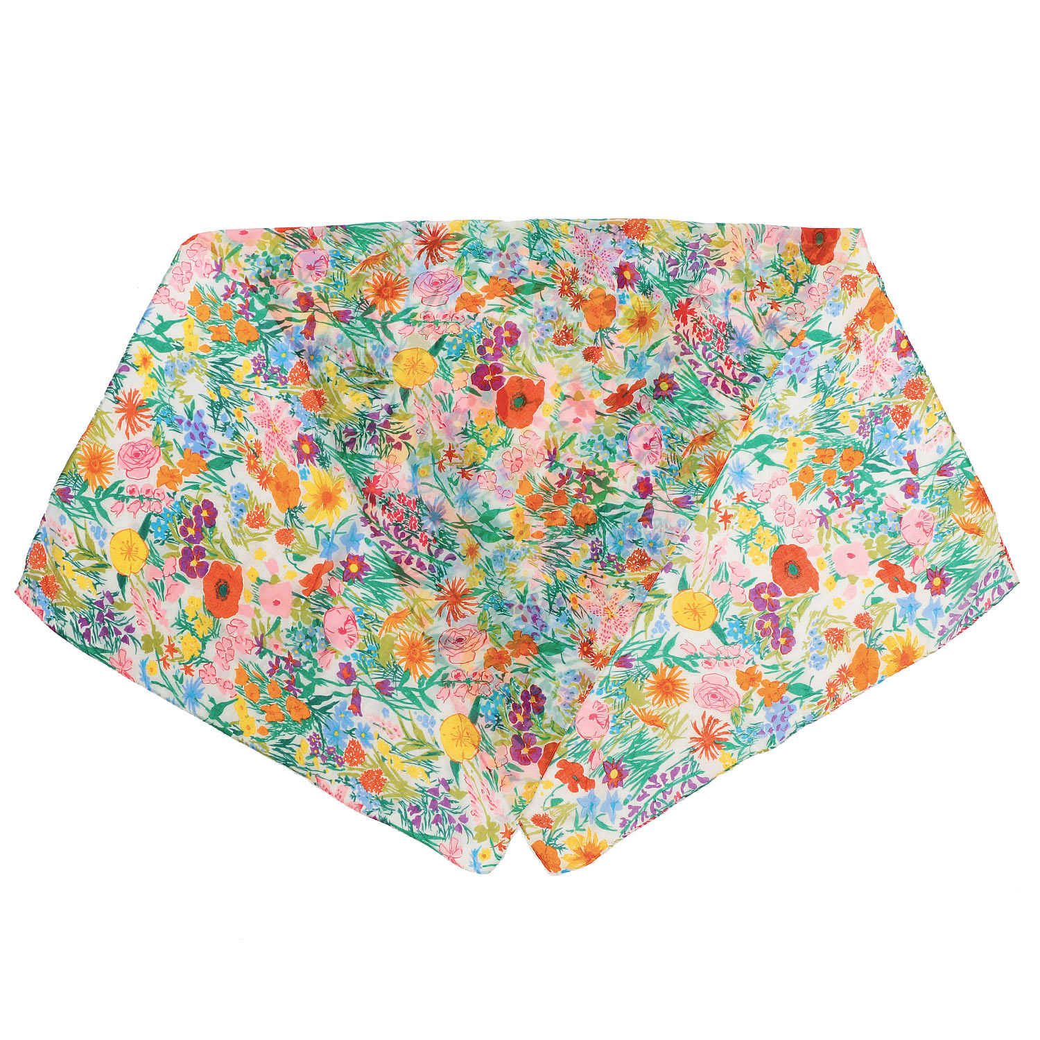 【ディープブルー終了】花柄プリントストール - 画像5