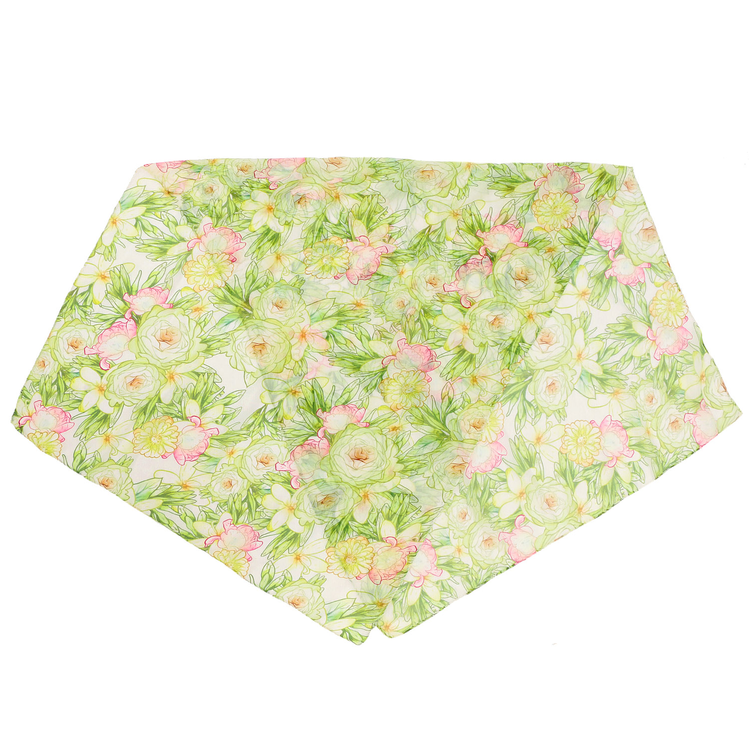 【ディープブルー終了】花柄プリントストール - 画像8