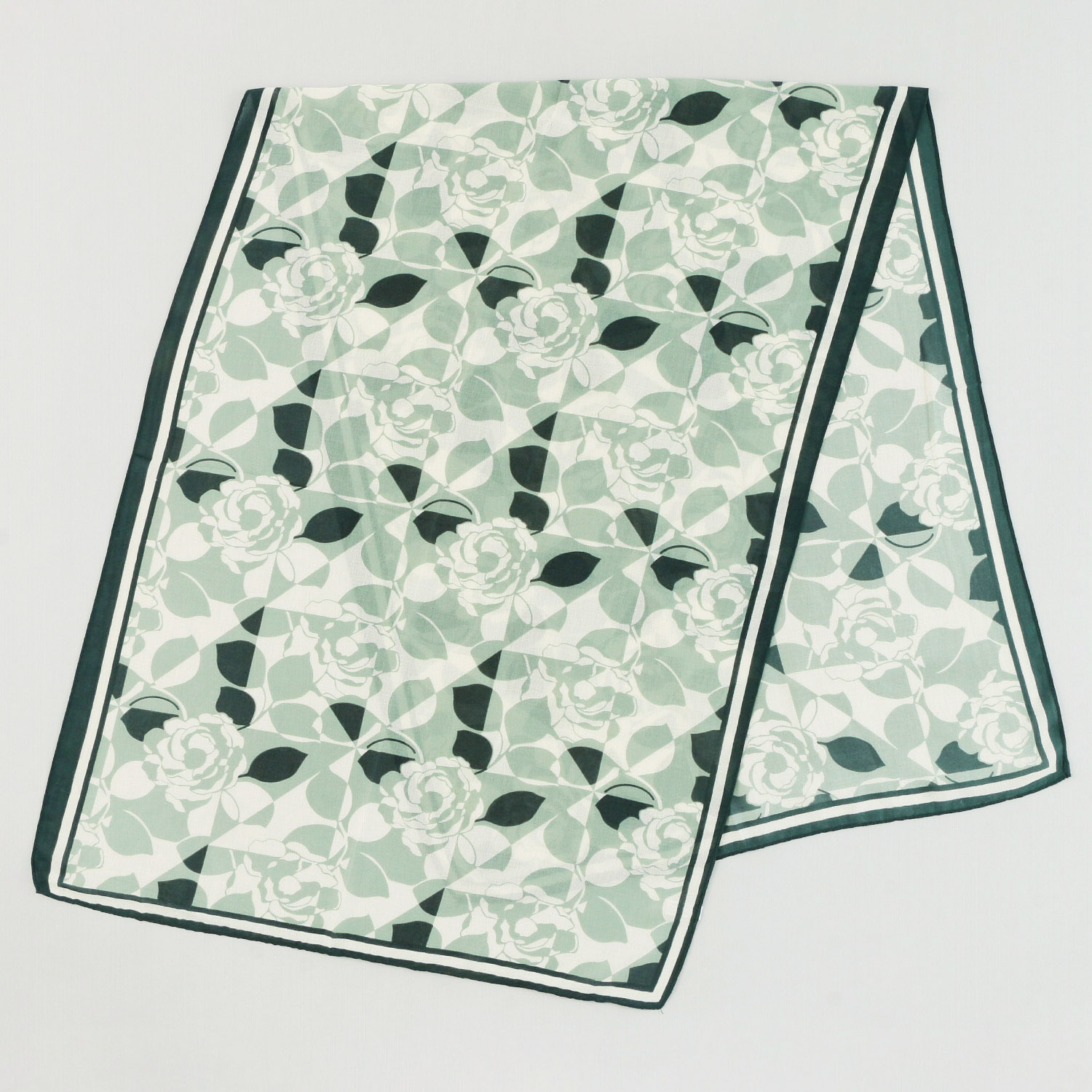 バラ柄ストール - 画像4