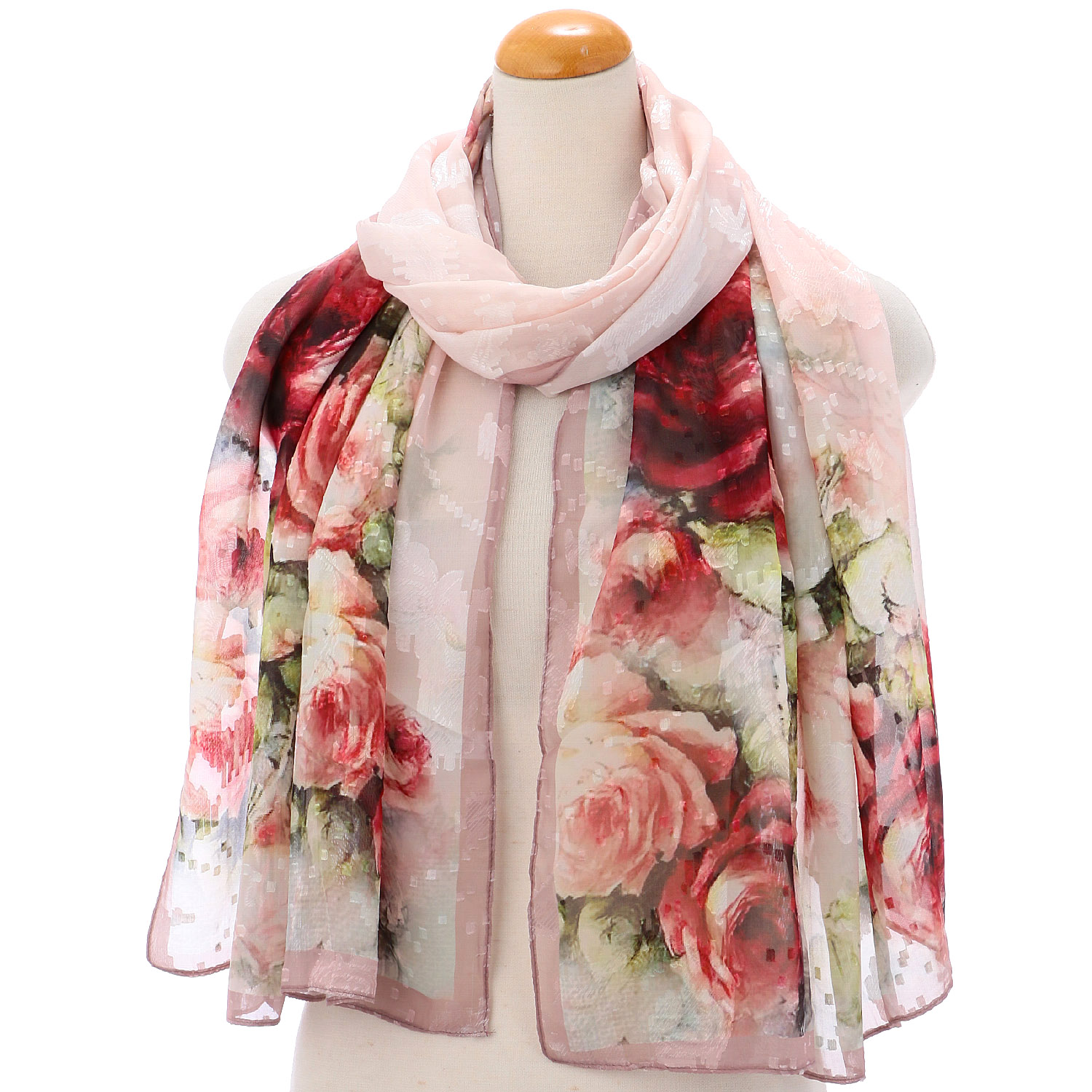 シルキータッチプリントストール - 画像16