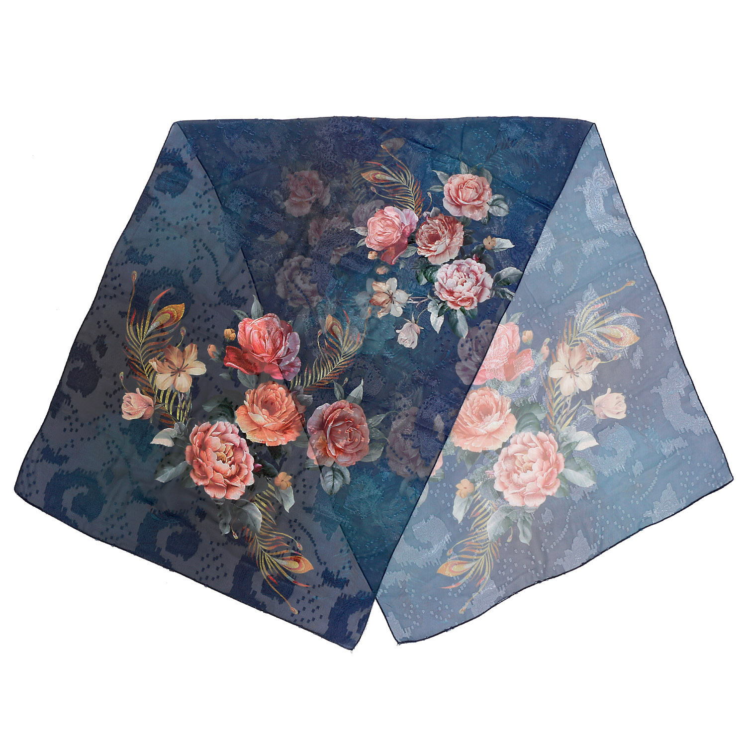 シルキータッチプリントストール - 画像7