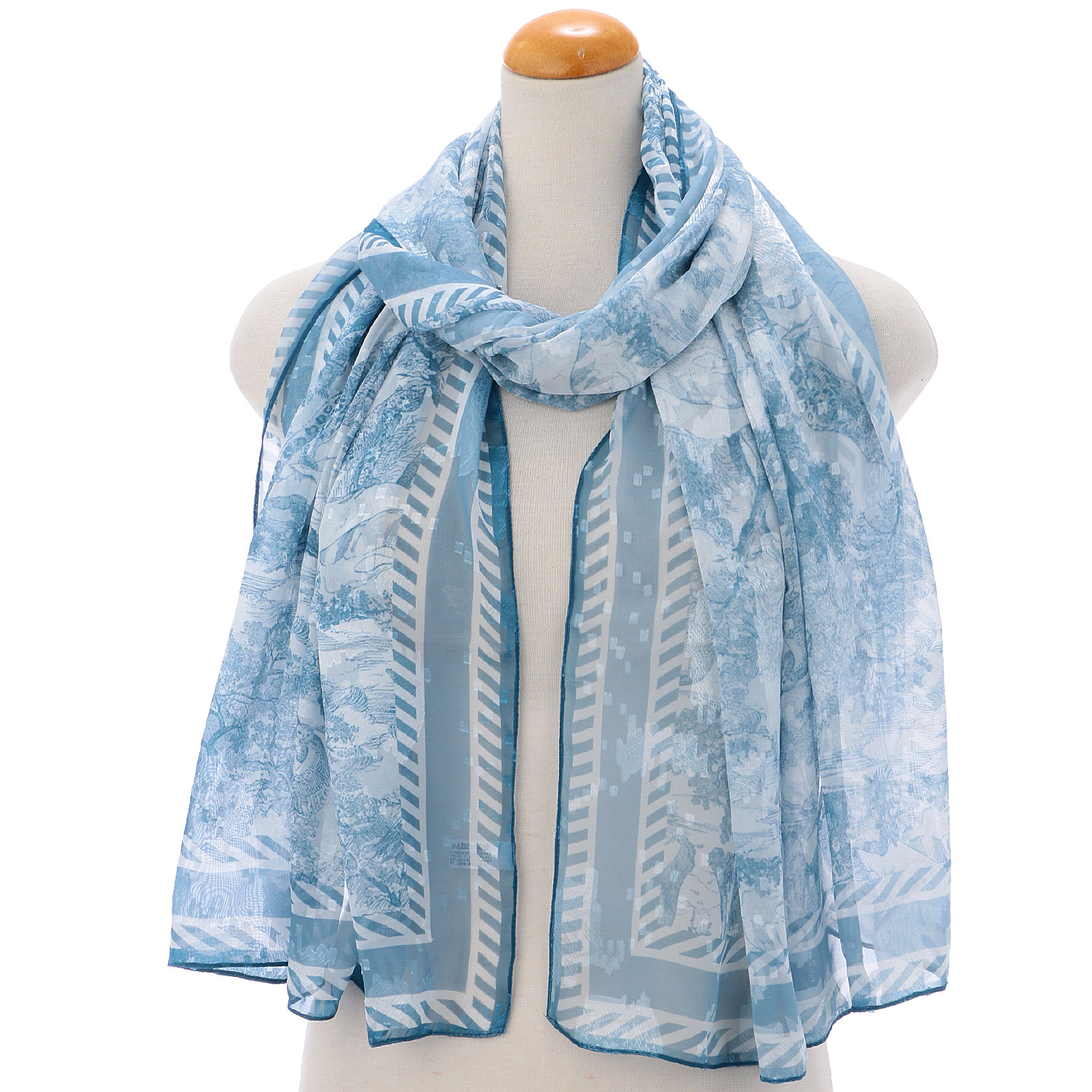 シルキータッチプリントストール - 画像8