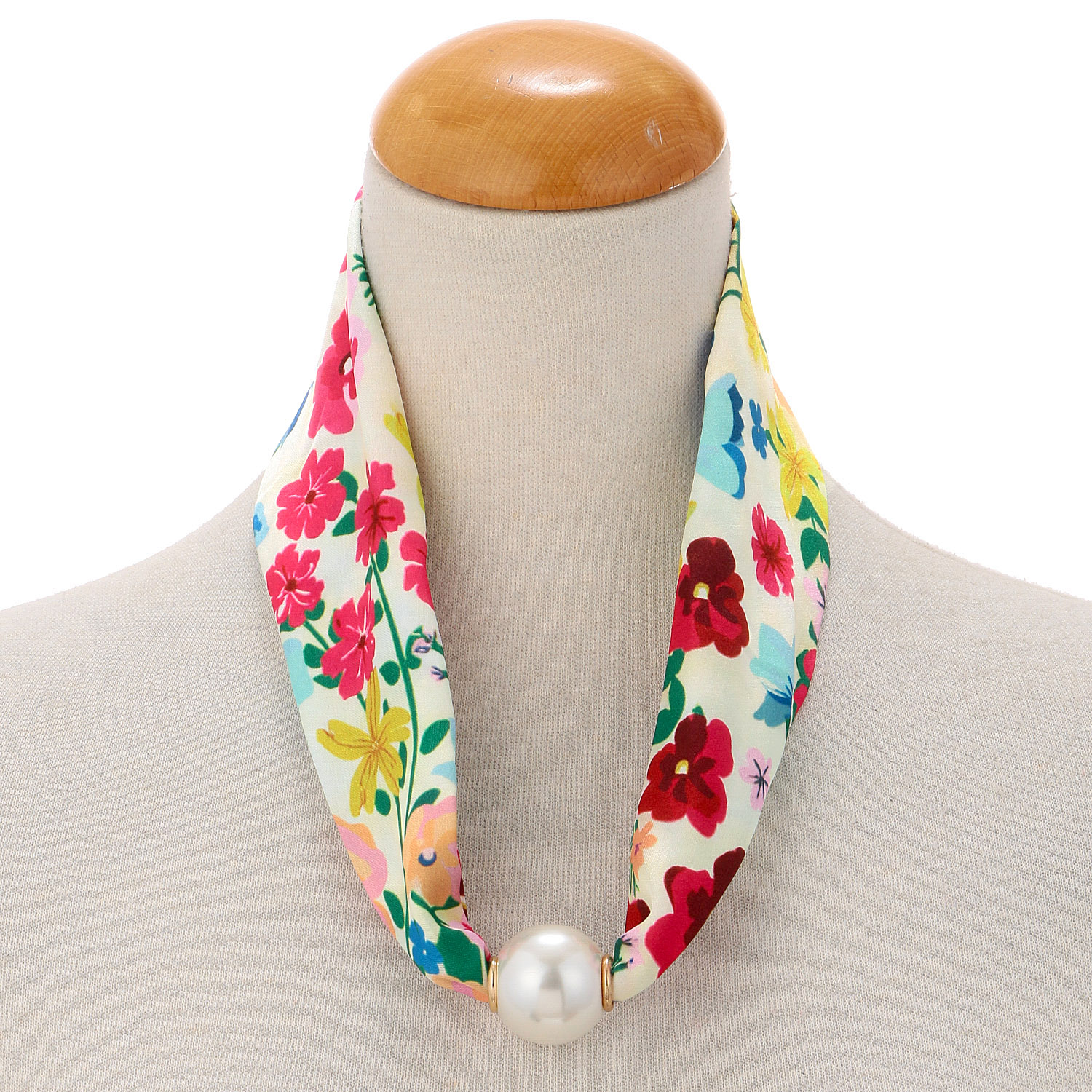 パールマグネット付きスカーフ - 画像10