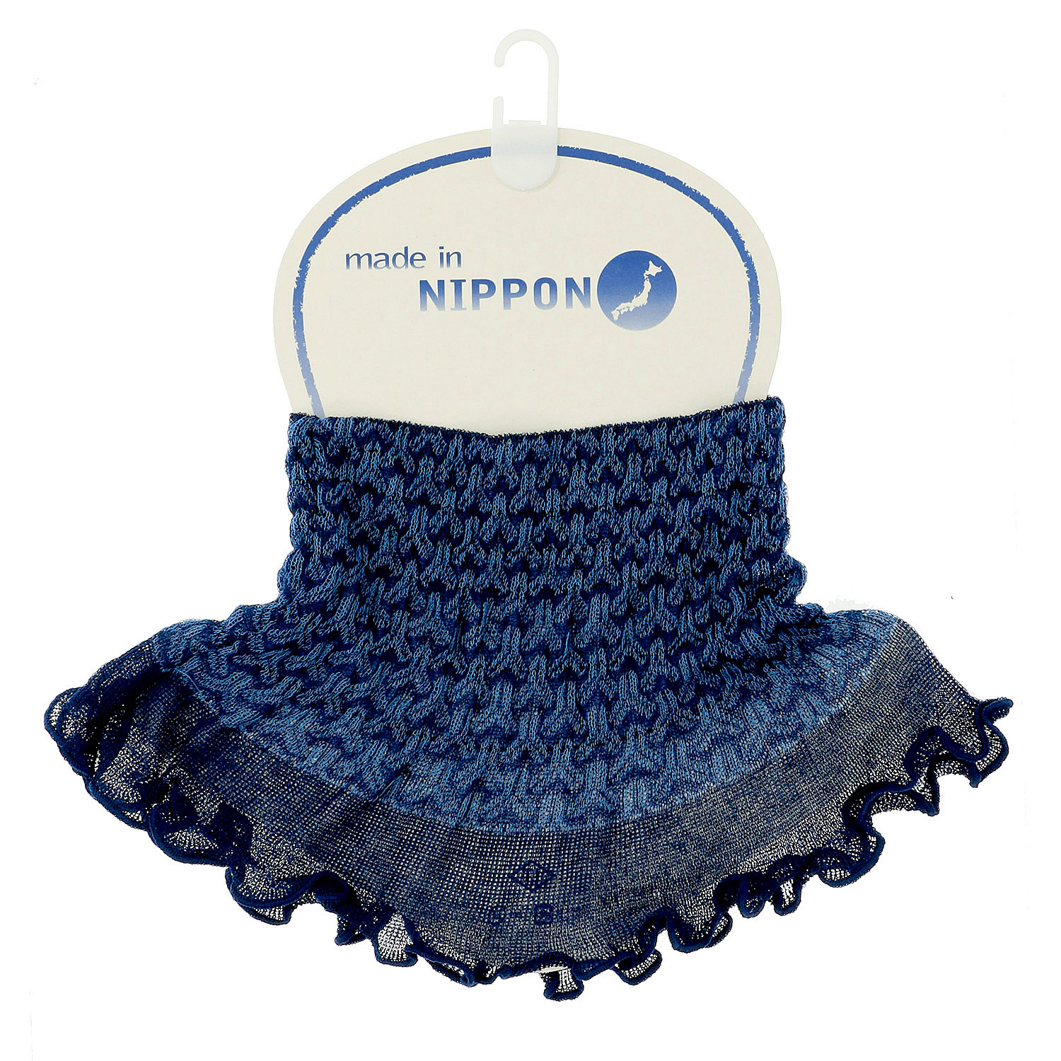 日本製 ネックカバー亀甲柄 春夏素材 - 画像7