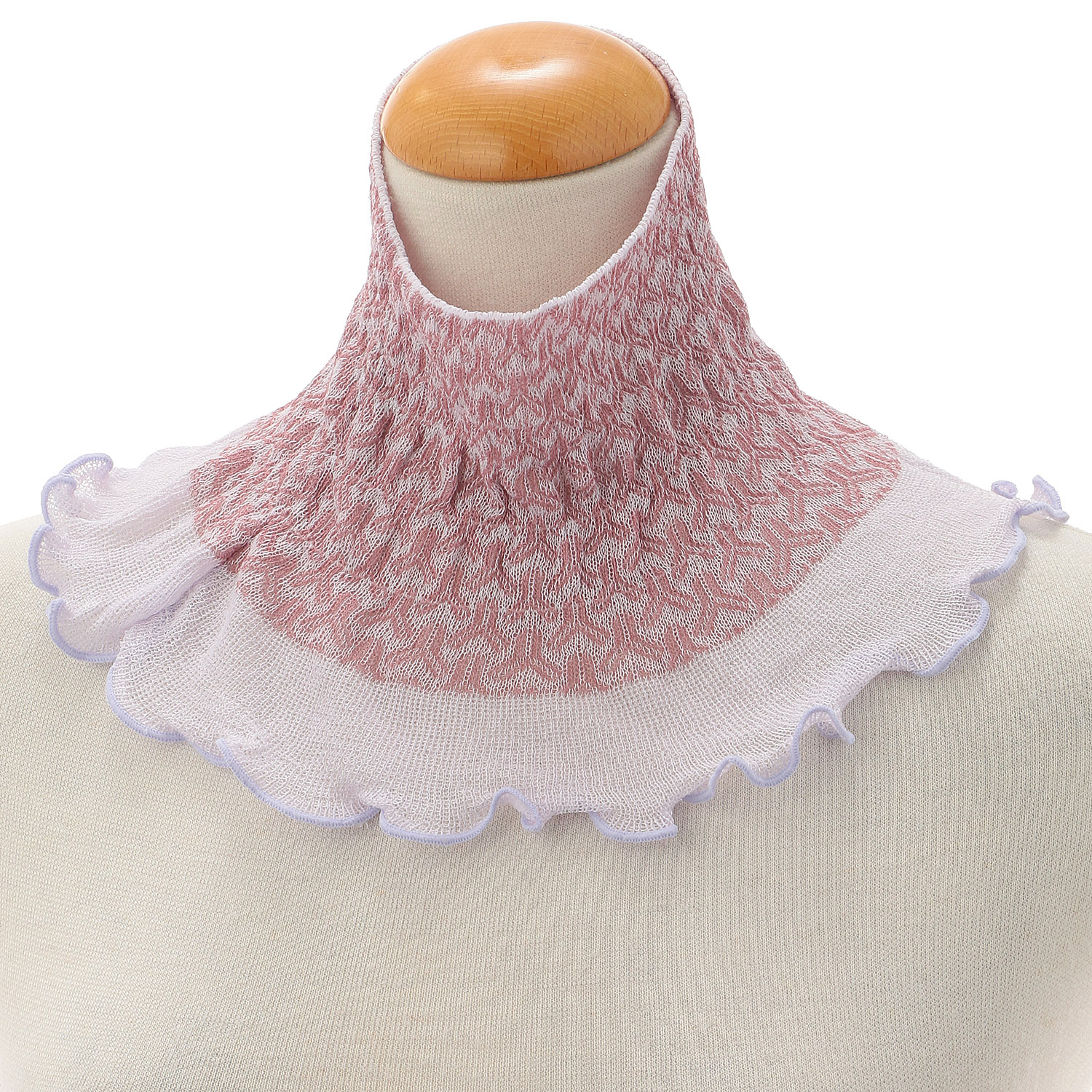 日本製 ネックカバー亀甲柄 春夏素材 - 画像8