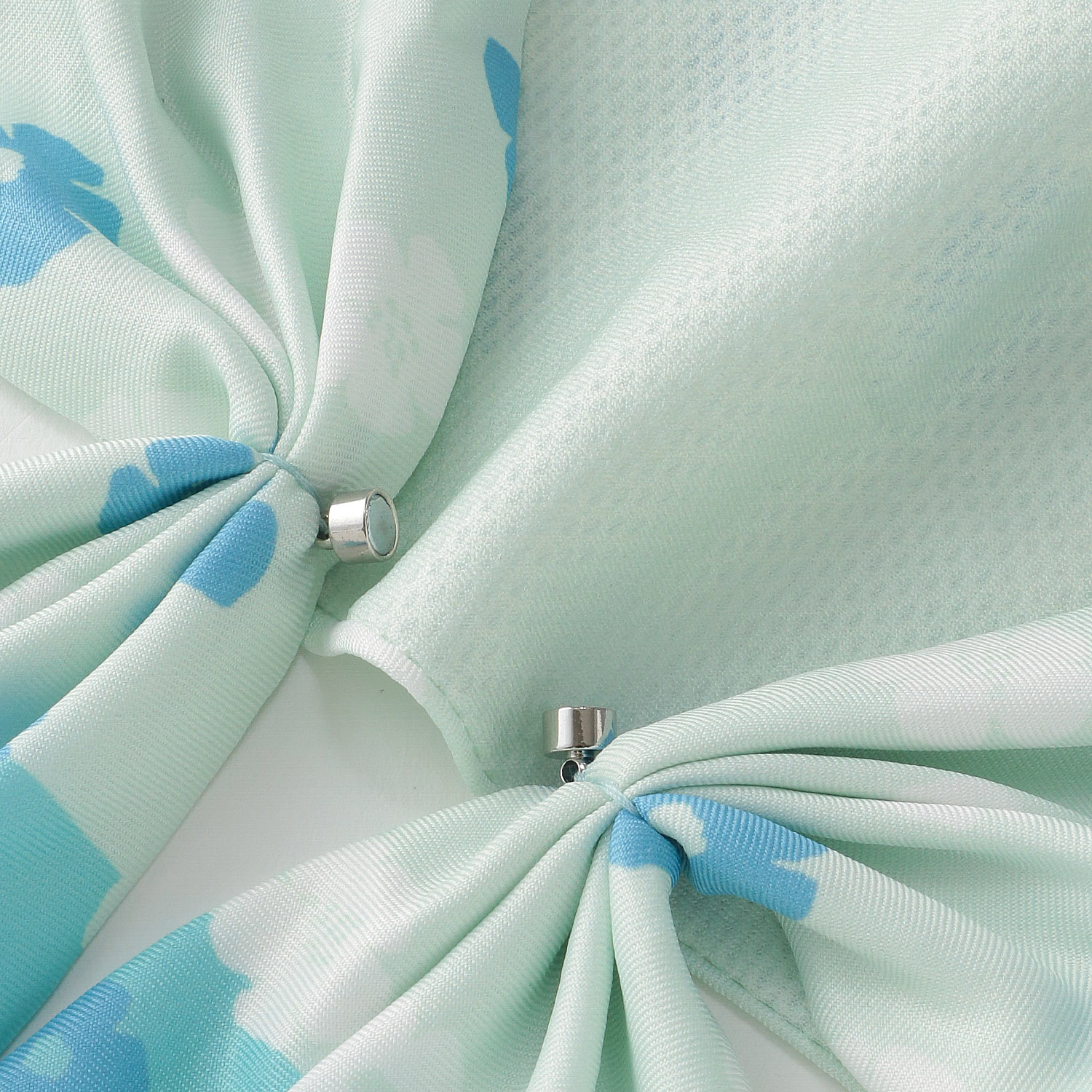 MOOMIN ひんやりワンタッチスカーフ 花とリトルミイ - 画像5