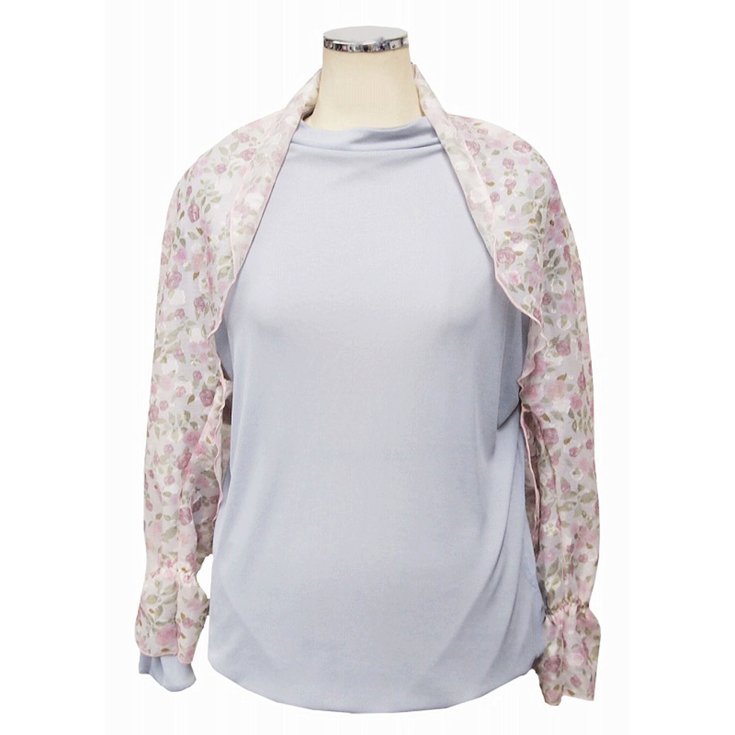 レイクアルスター フラワープリント2WAYボレロ - 画像1