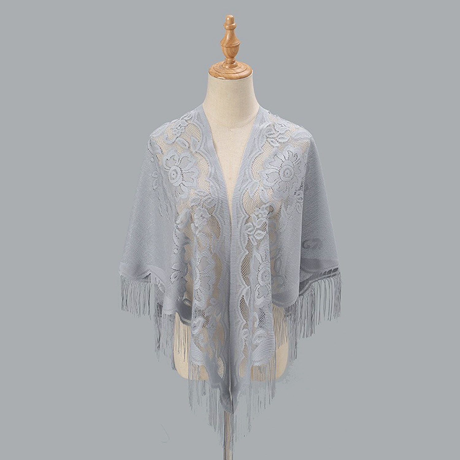 三角レースストール - 画像1