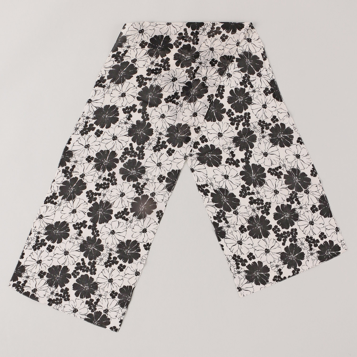 インド製 モノトーン柄プリントストール - 画像3