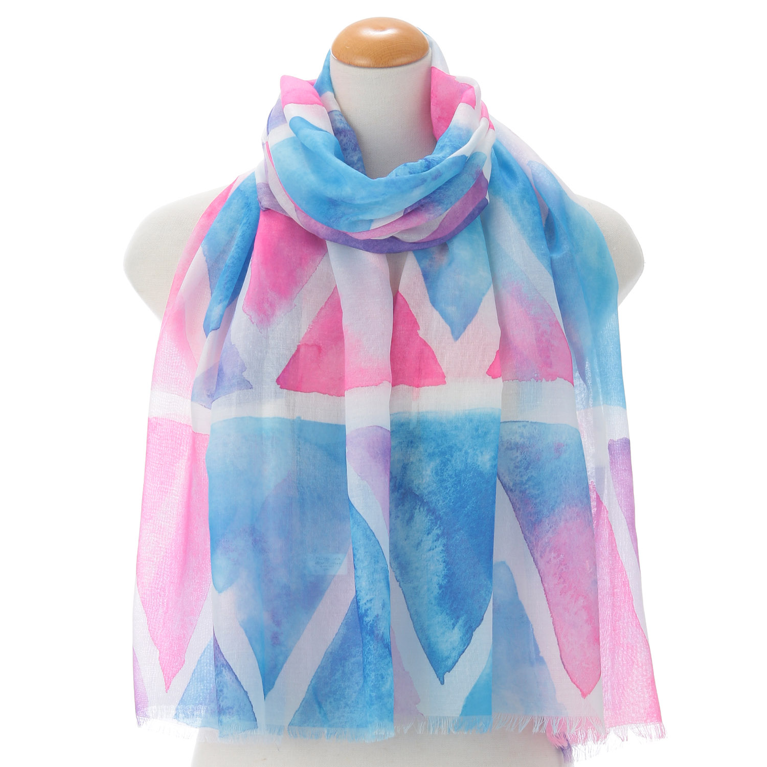 三角幾何プリントストール - 画像1