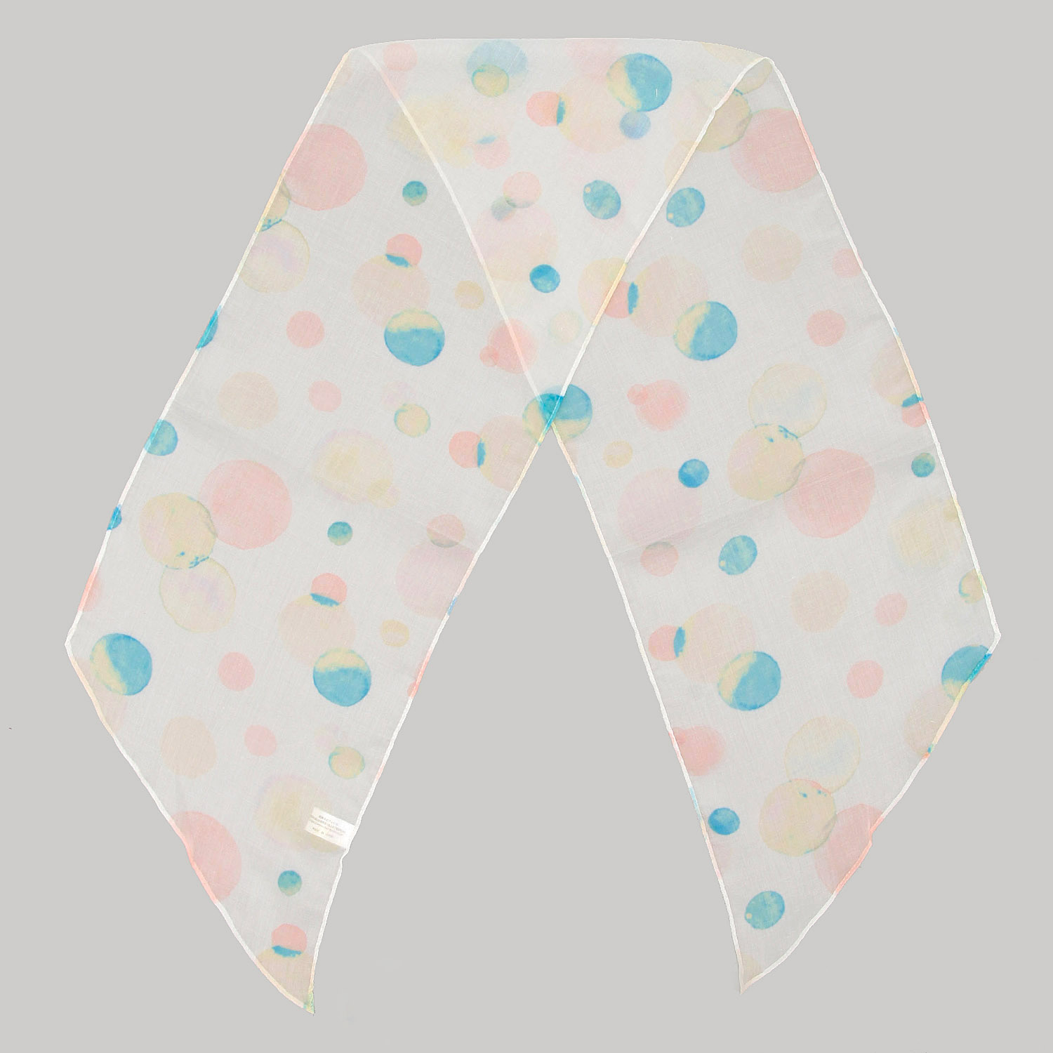 水玉剣先ストール - 画像2