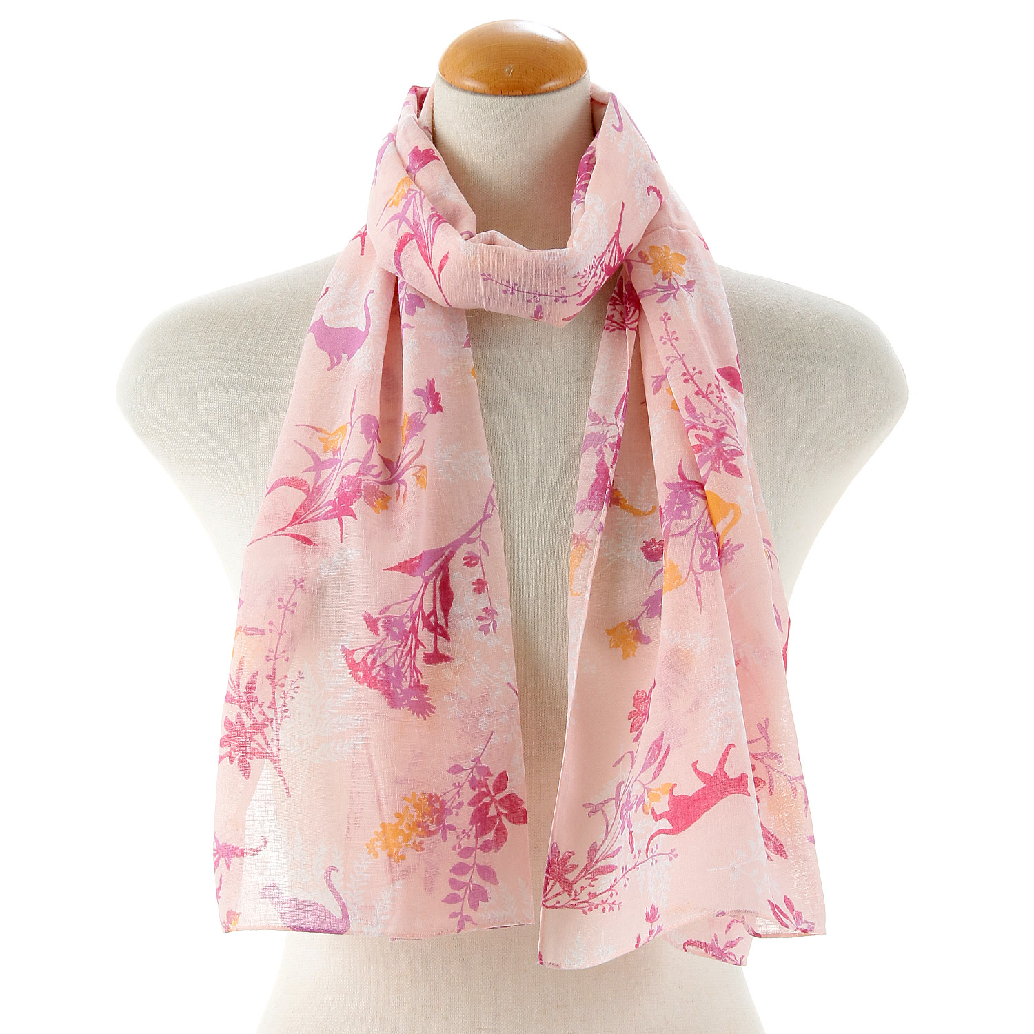 日本製 ガーゼチーフ キャット