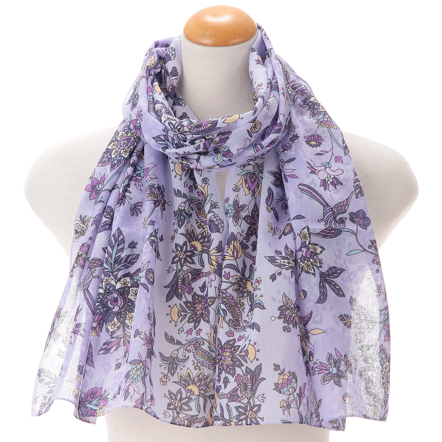 日本製 ガーゼチーフ 更紗 - 画像4