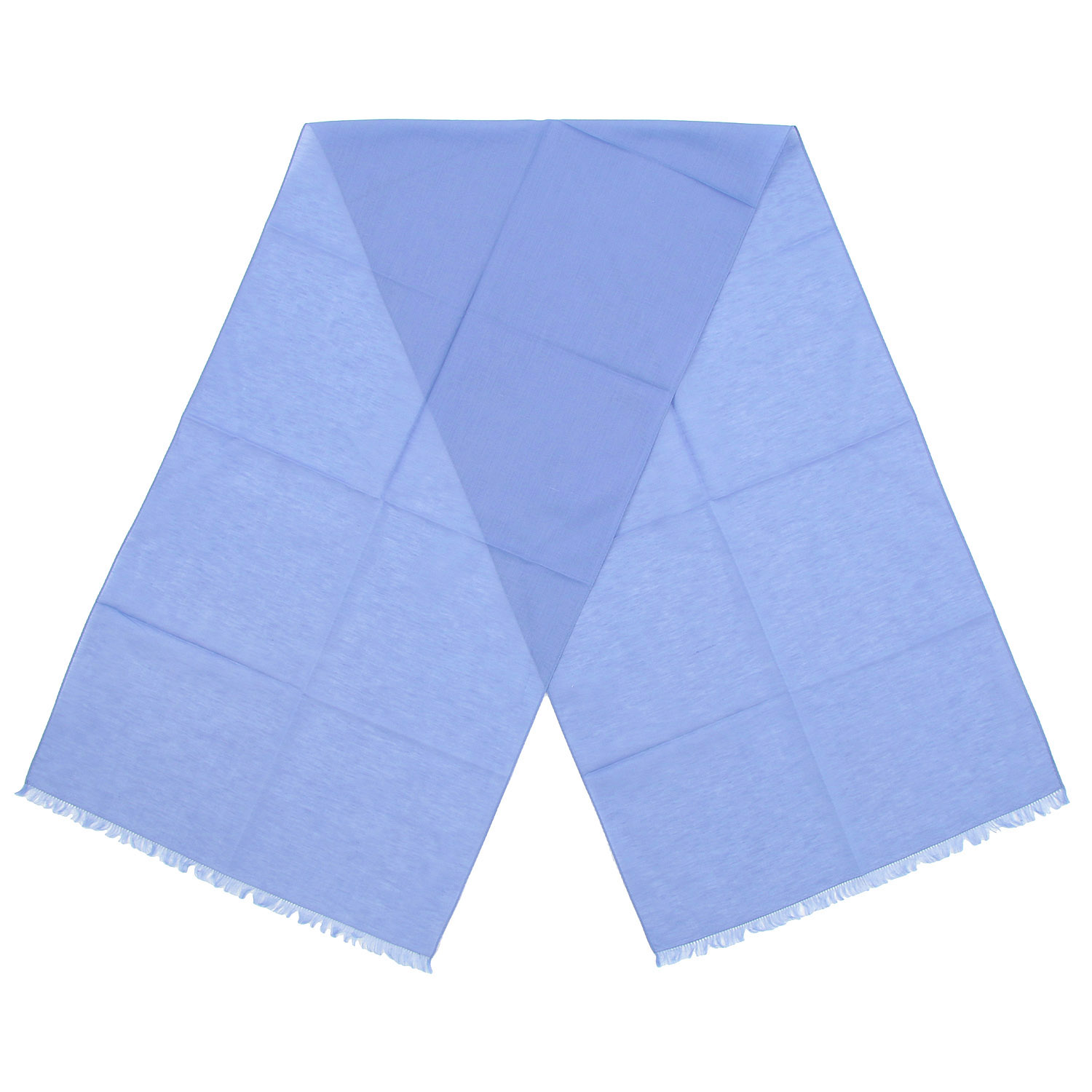 日本製 KYOTO BLUE 綿麻ボタニカルダイストール - 画像2