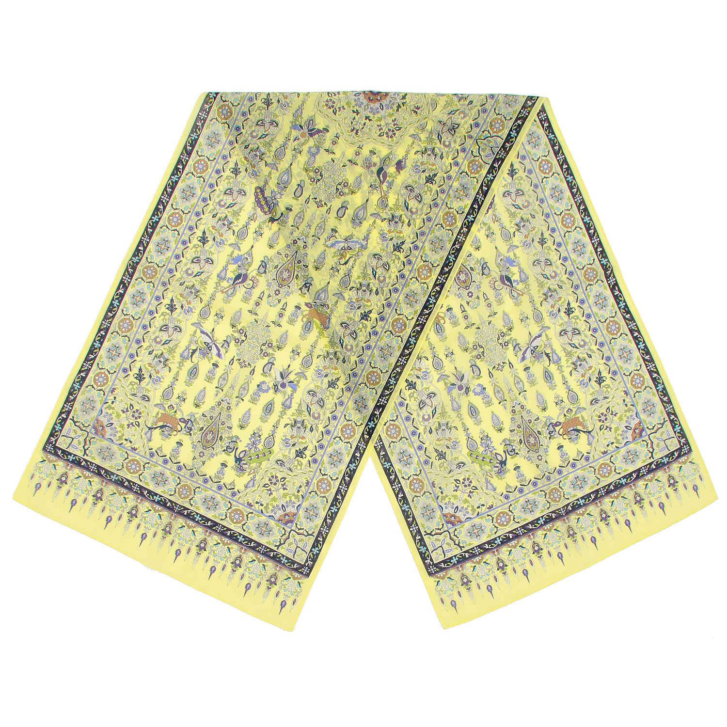 日本製 綿ロングススカーフ カトマンドゥ - 画像2