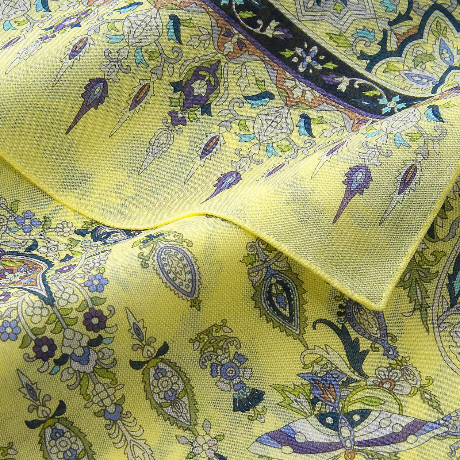 日本製 綿ロングススカーフ カトマンドゥ - 画像3