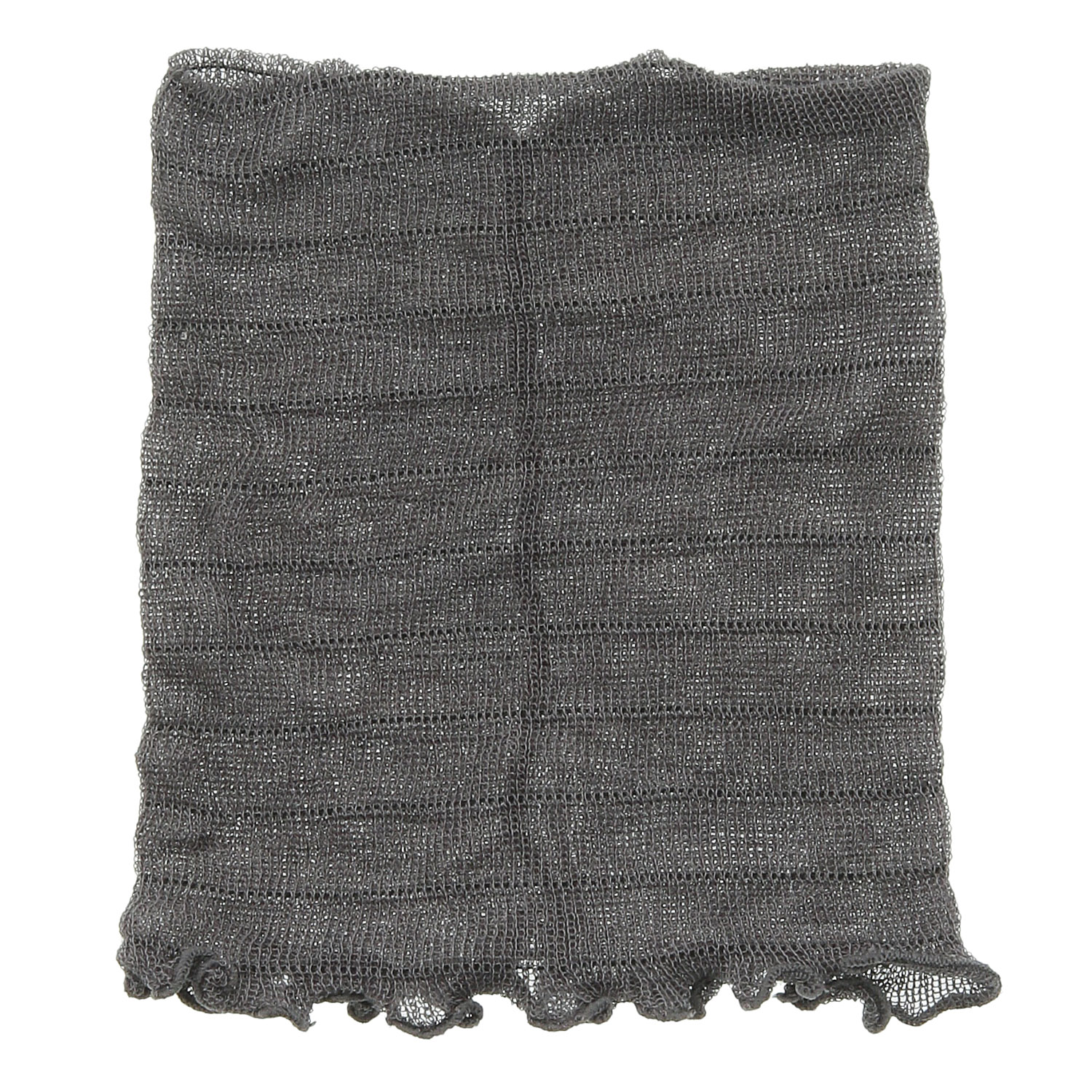 日本製 シルク混ネックカバー 無地 - 画像3