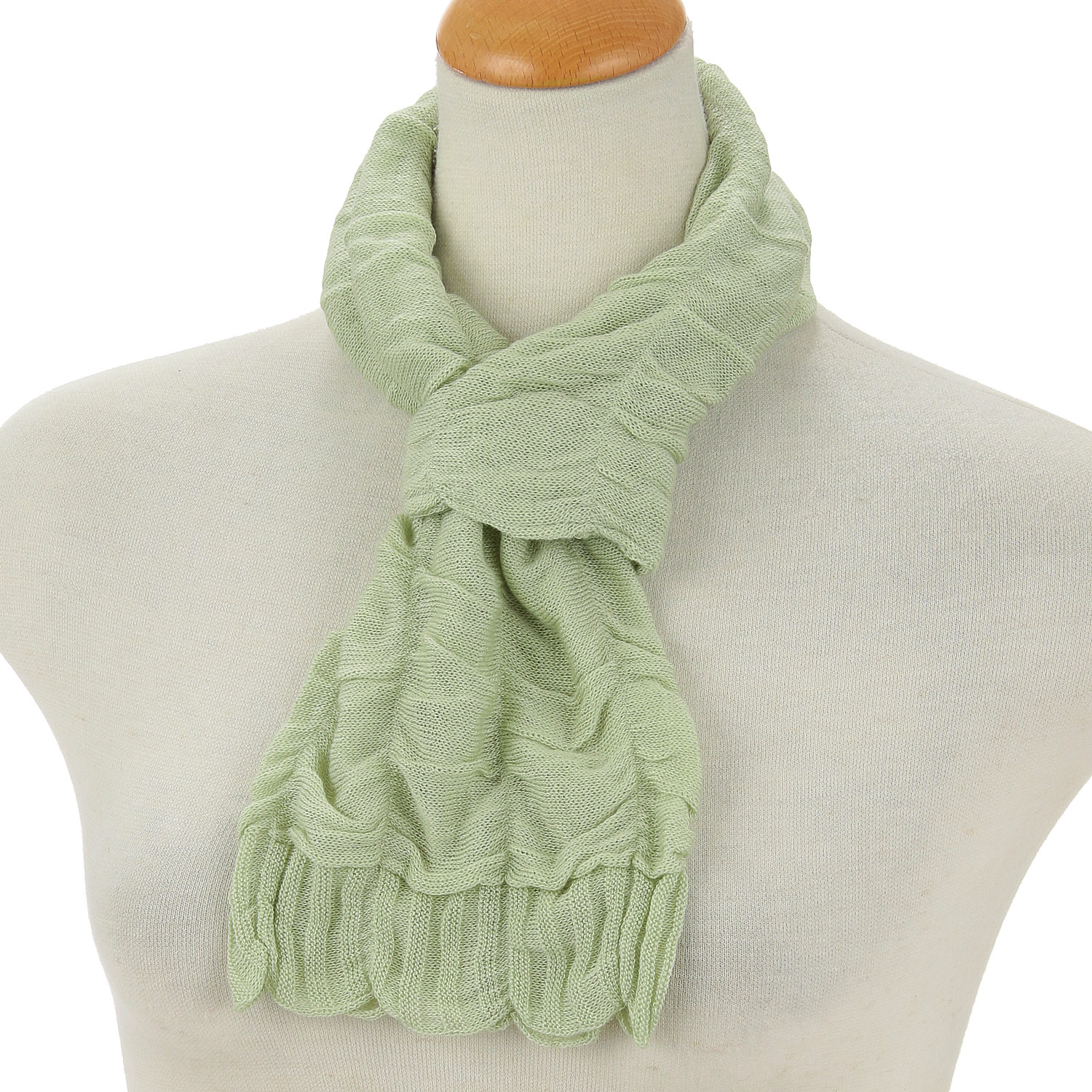 日本製 シルク混ミニストール