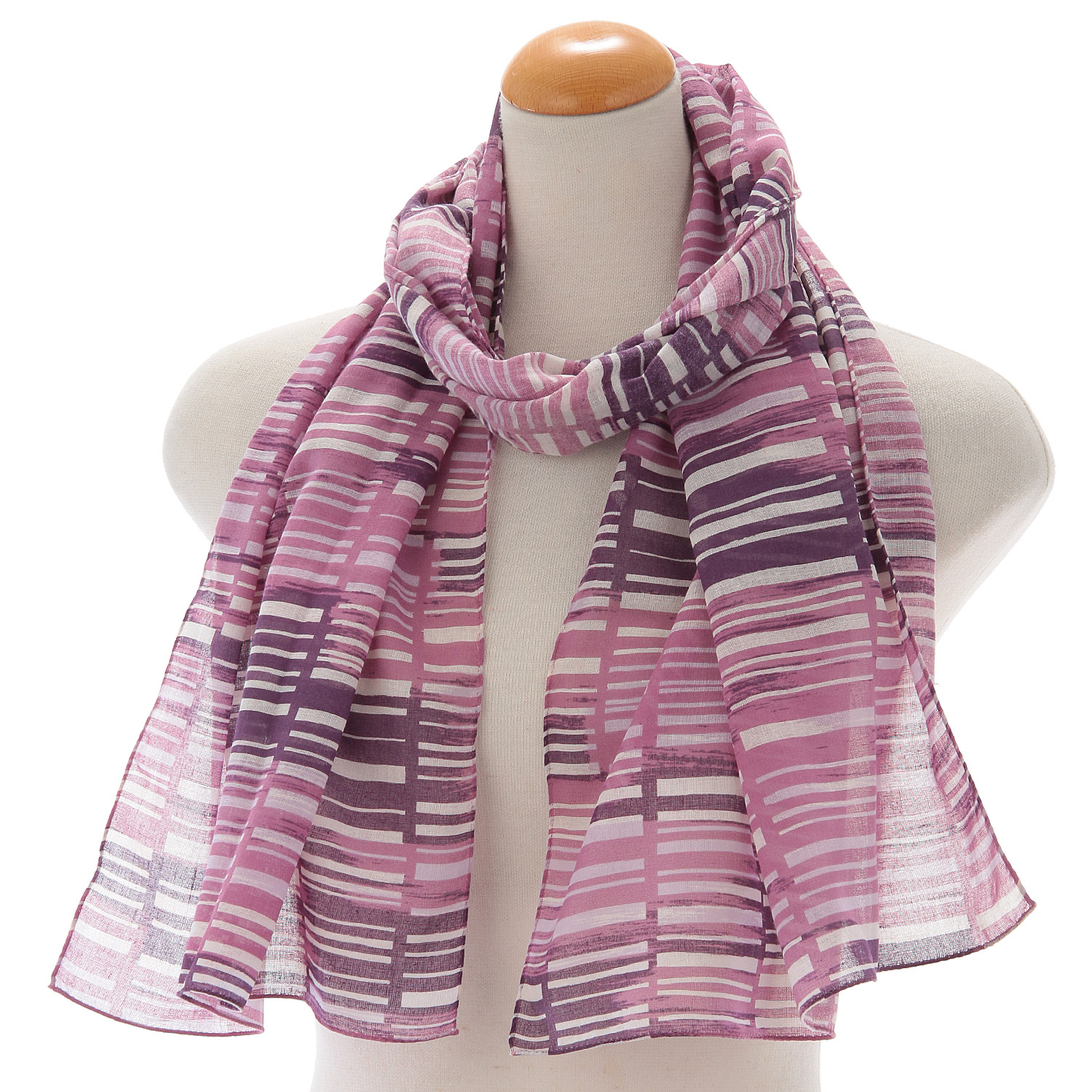 日本製 ガーゼチーフ すだれ - 画像1