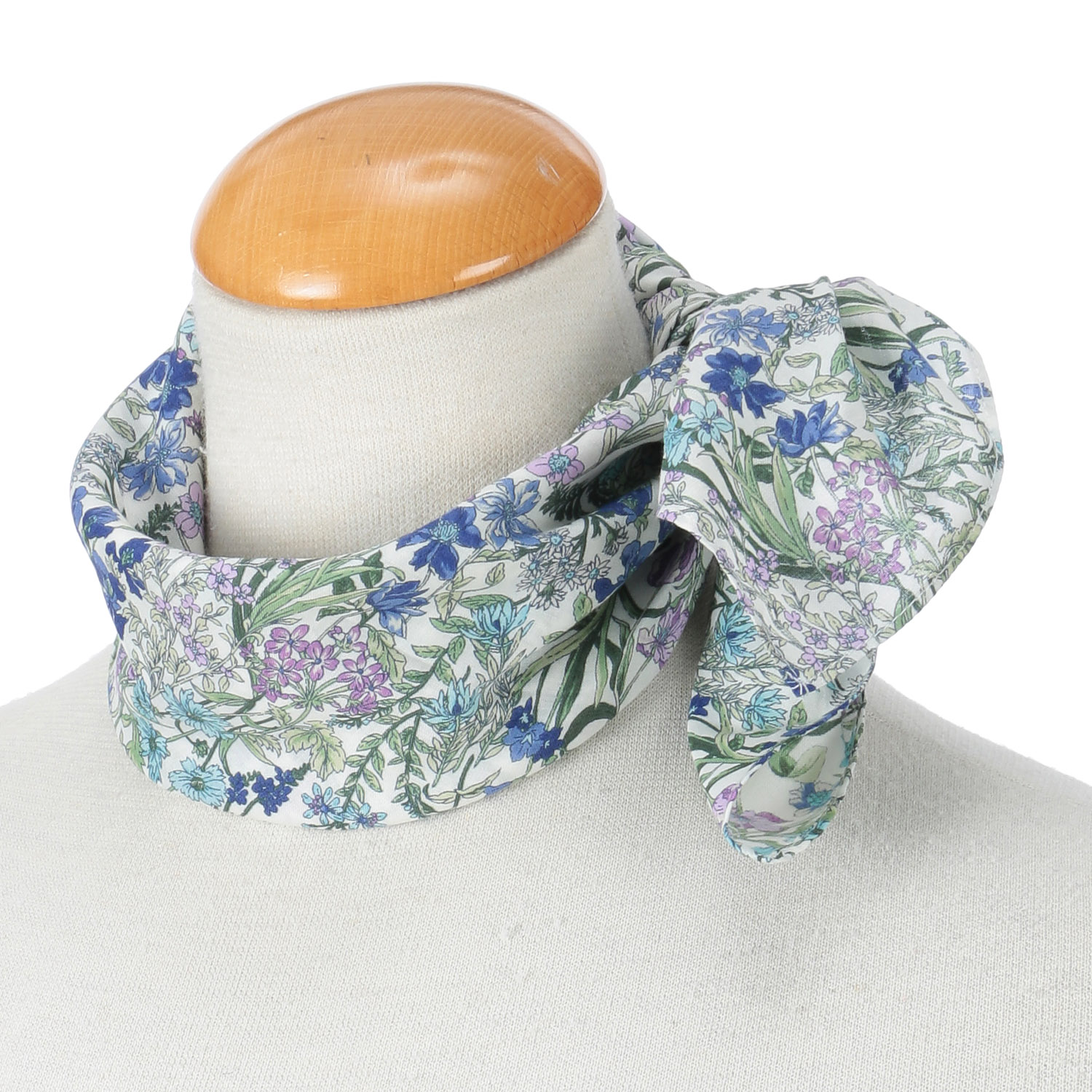 日本製 コットンプチスカーフ 52×52 - 画像1