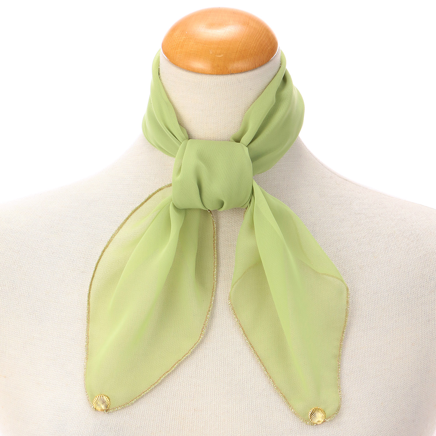 日本製 ポリエステルシフォンスカーフ 52×52 - 画像8